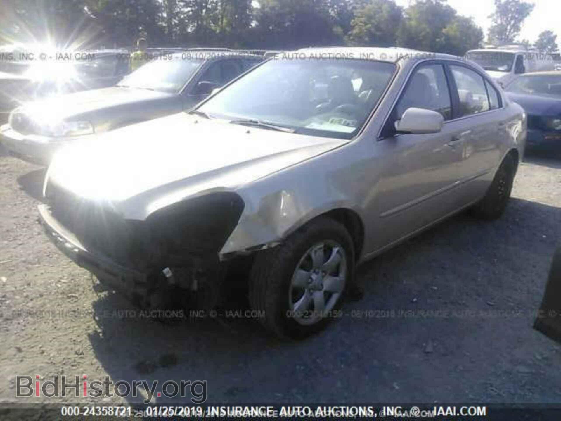 2007 KIA OPTIMA - VIN: KNAGE123475105065 - Фото 2