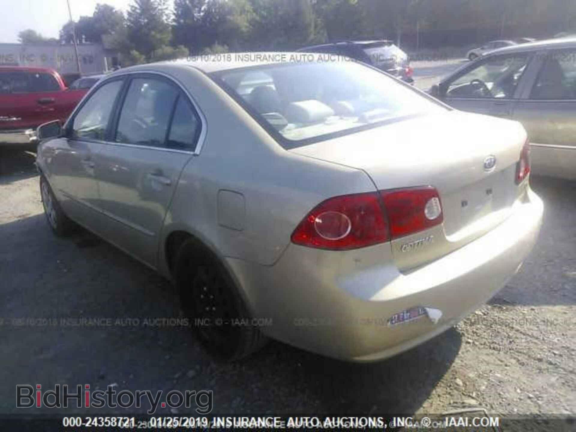 2007 KIA OPTIMA - VIN: KNAGE123475105065 - Фото 3