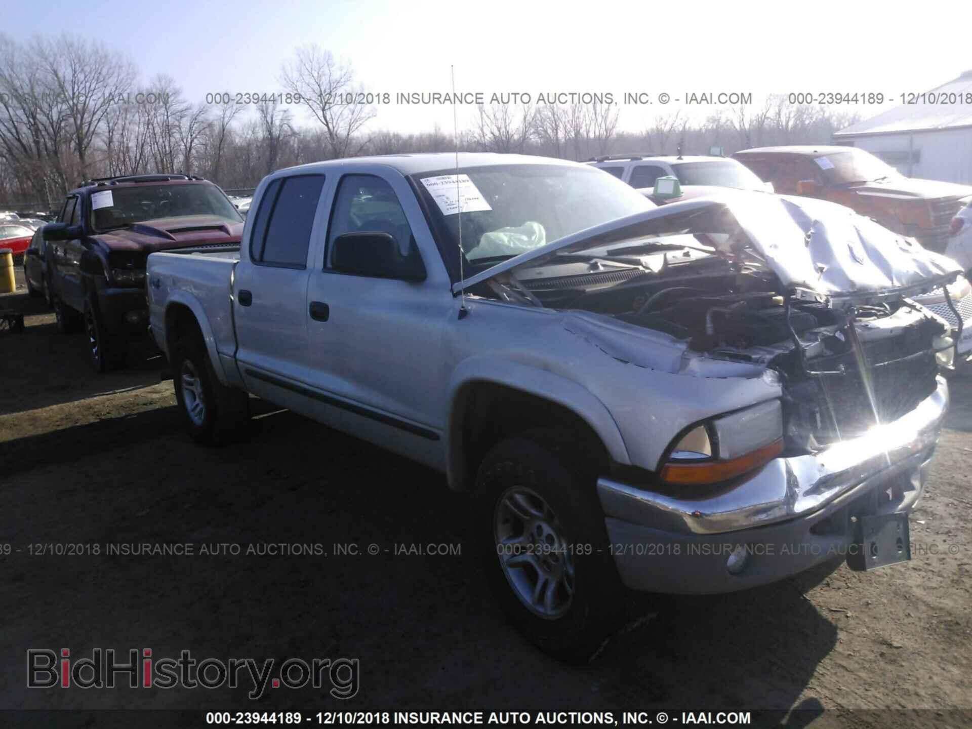 Photo 1D7HG48N24S545557 - DODGE DAKOTA 2004