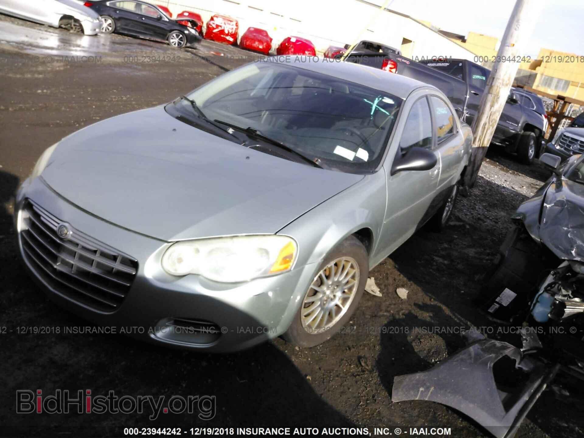 2004 CHRYSLER SEBRING - VIN: 1C3EL46XX4N283657 - Фото 2