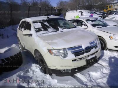 2007 Ford EDGE, white — VIN 2FMDK49C77BA54805, IAAI
