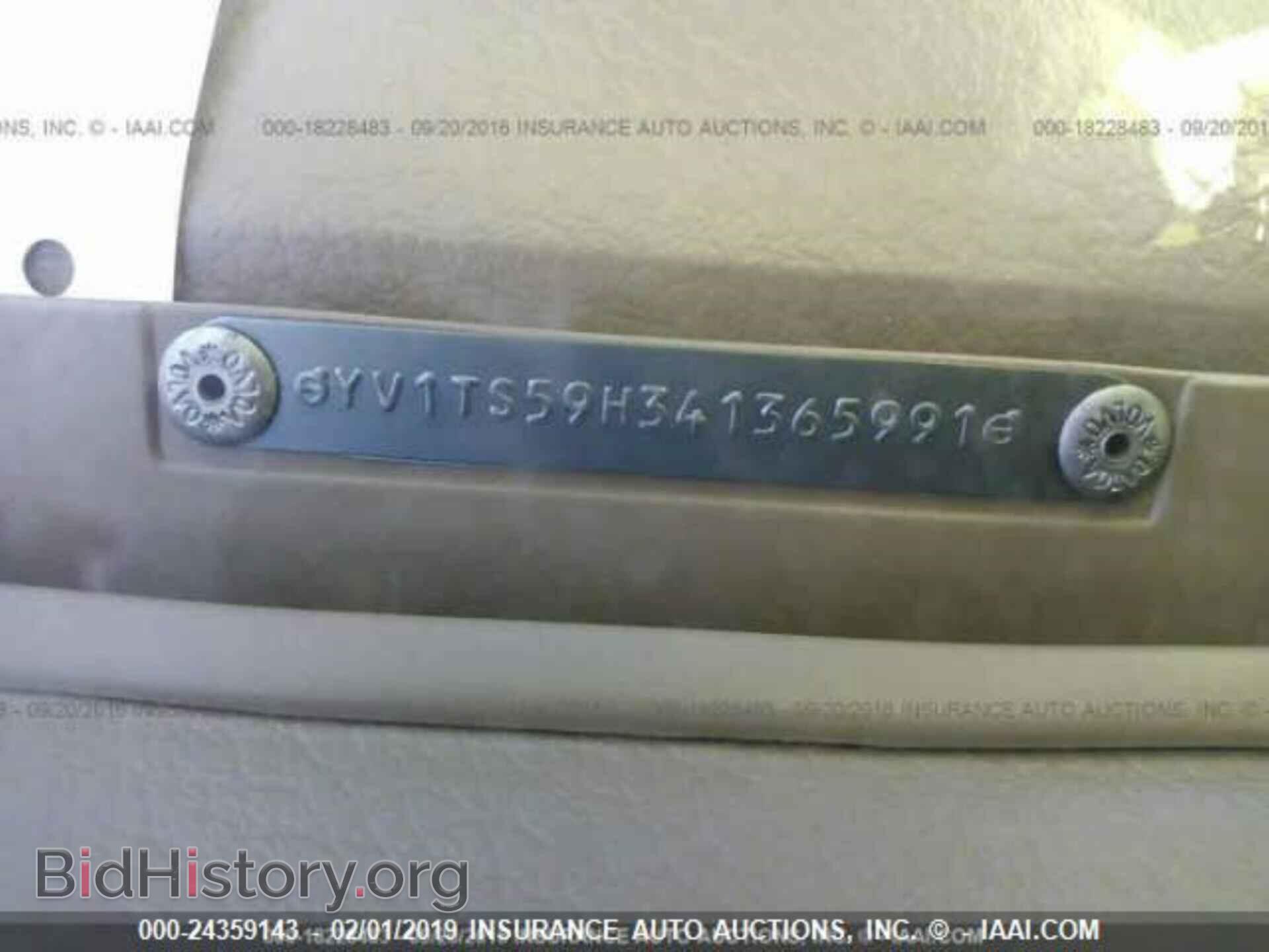 2004 VOLVO S80 - VIN: YV1TS59H341365991 - Фото 9