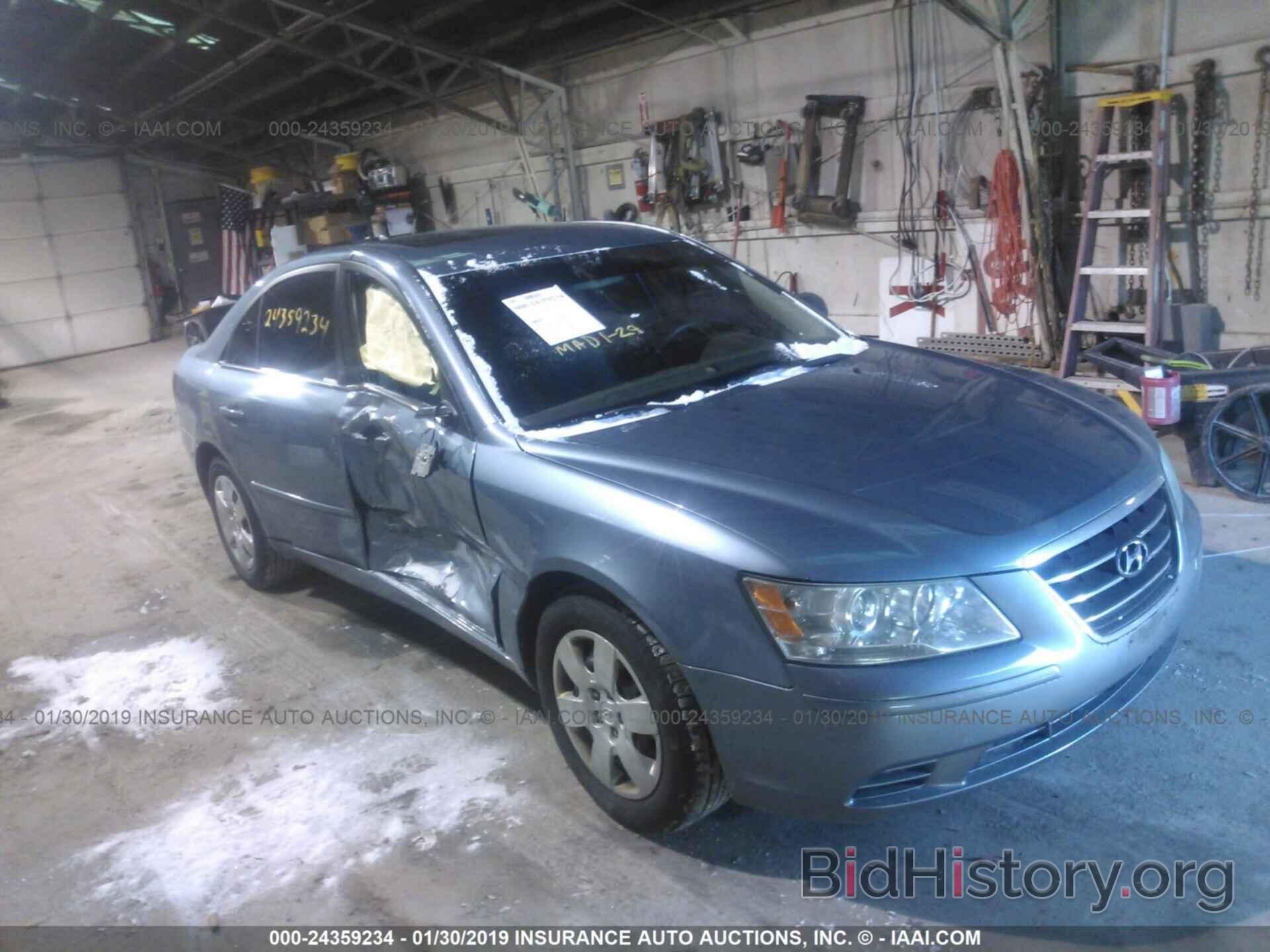 Photo 5NPET46C59H490540 - HYUNDAI SONATA 2009