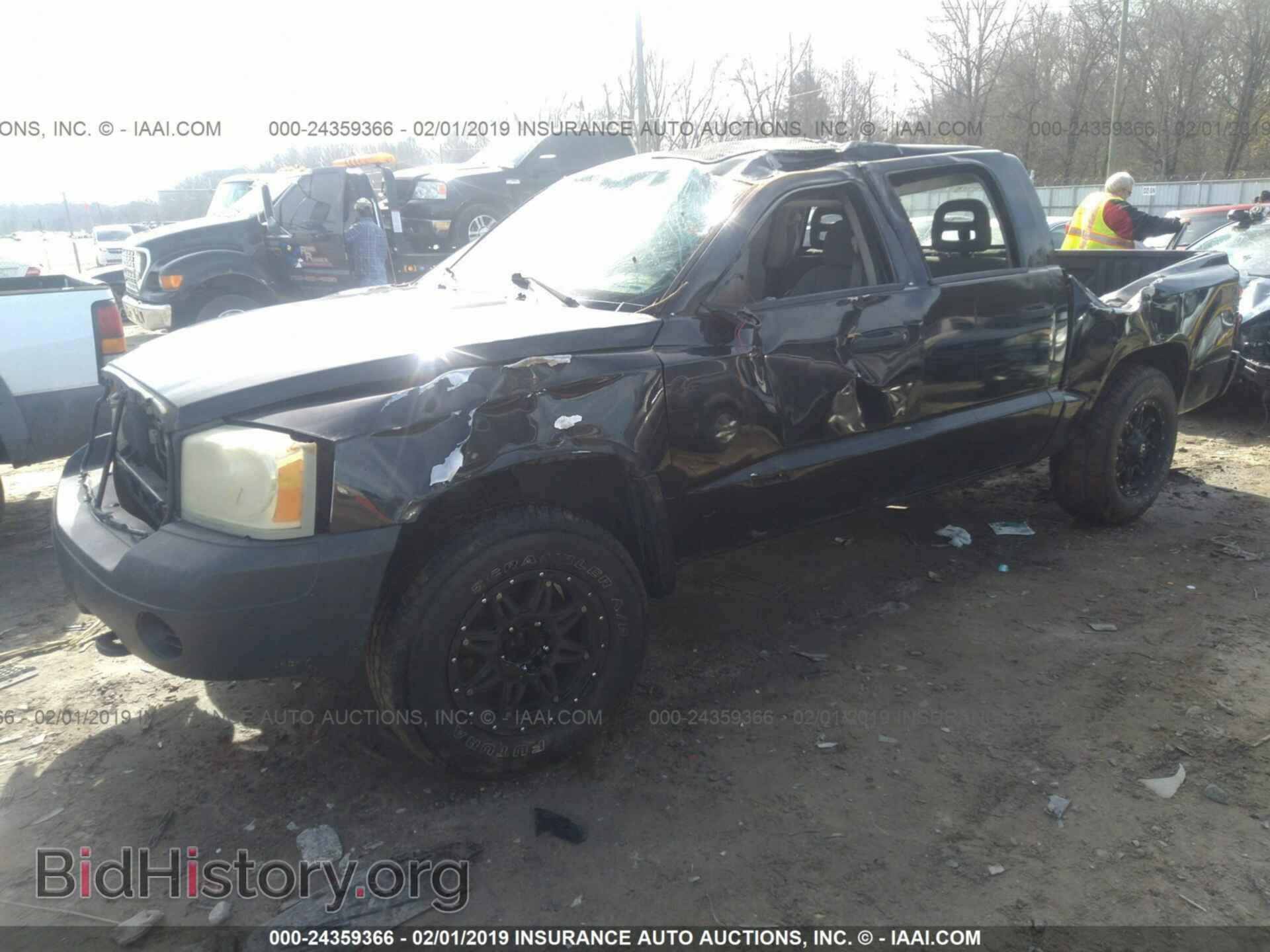 2007 DODGE DAKOTA - VIN: 1D3HW28P67S208906 - Фото 2