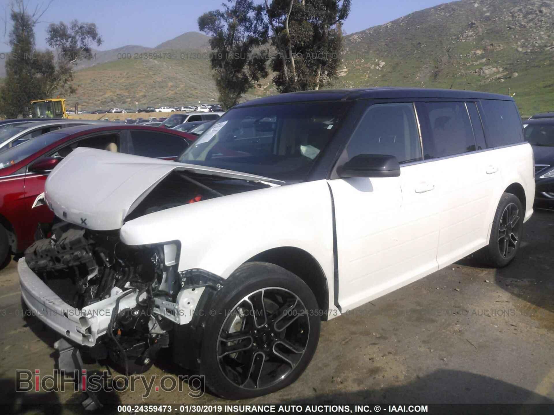 2014 FORD FLEX - VIN: 2FMGK5C80EBD36837 - Фото 2