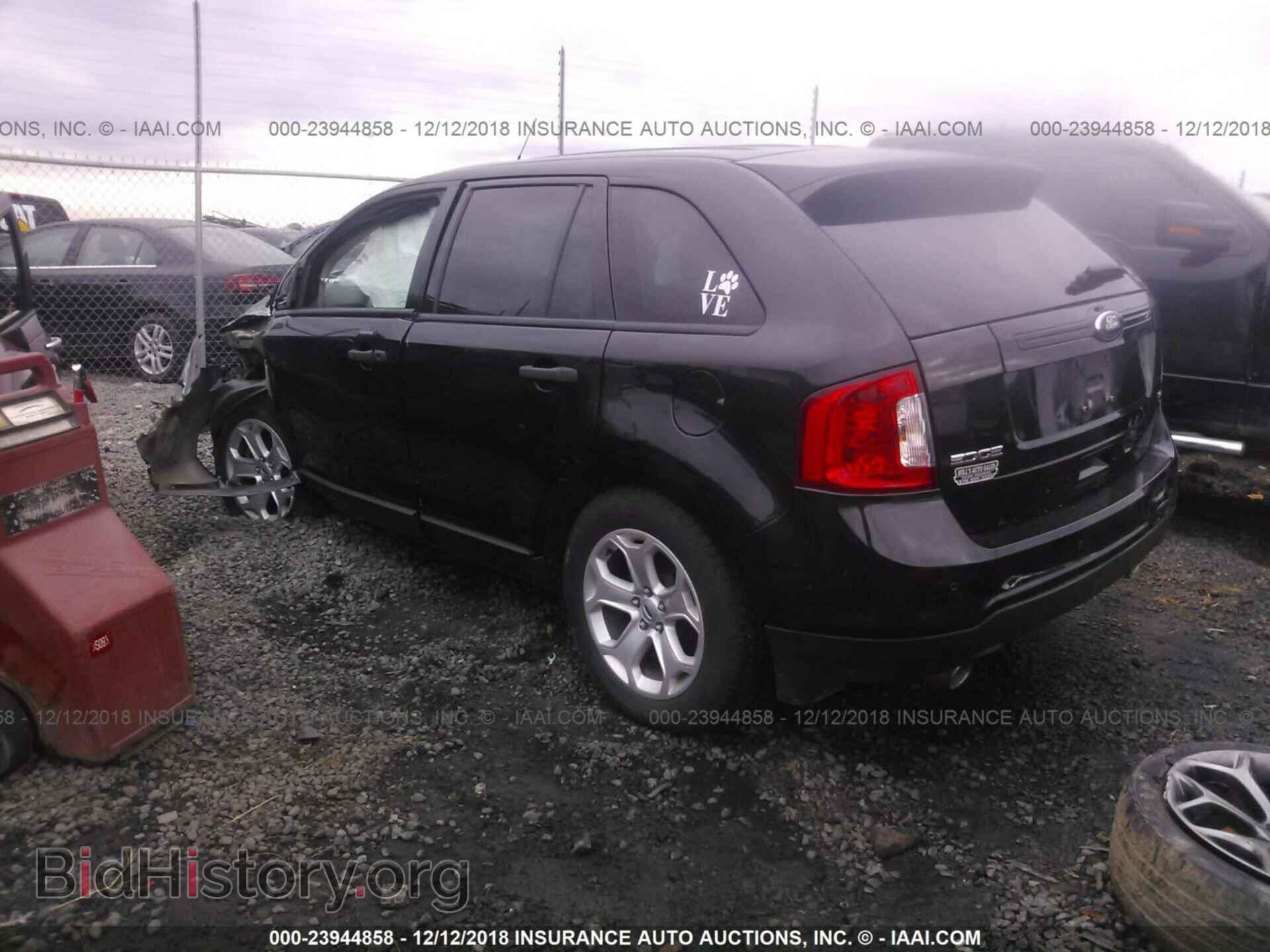 2013 FORD EDGE - VIN: 2FMDK4GC0DBB22621 - Photo 2
