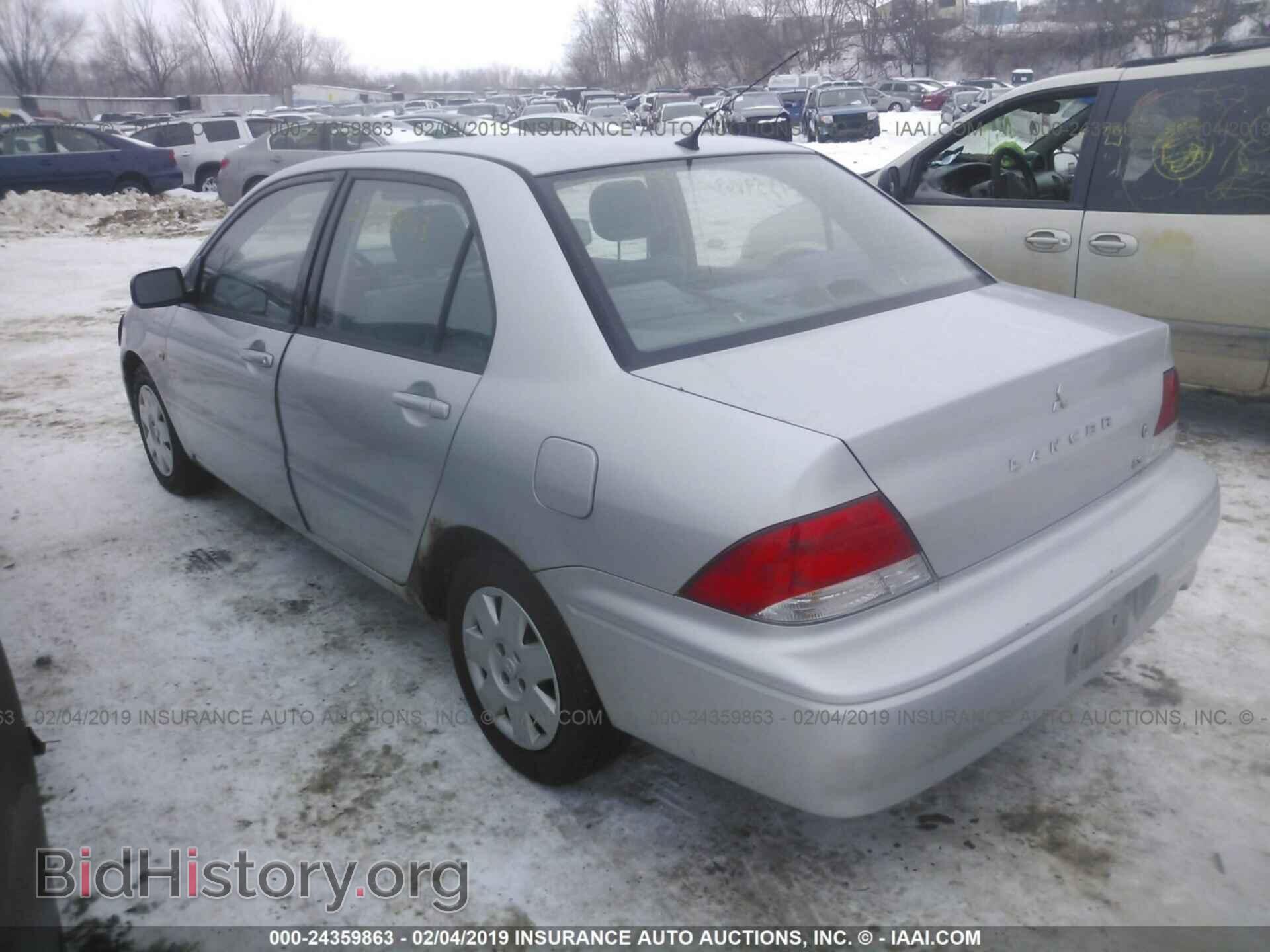2002 MITSUBISHI LANCER - VIN: JA3AJ26E72U057371 - Photo 3