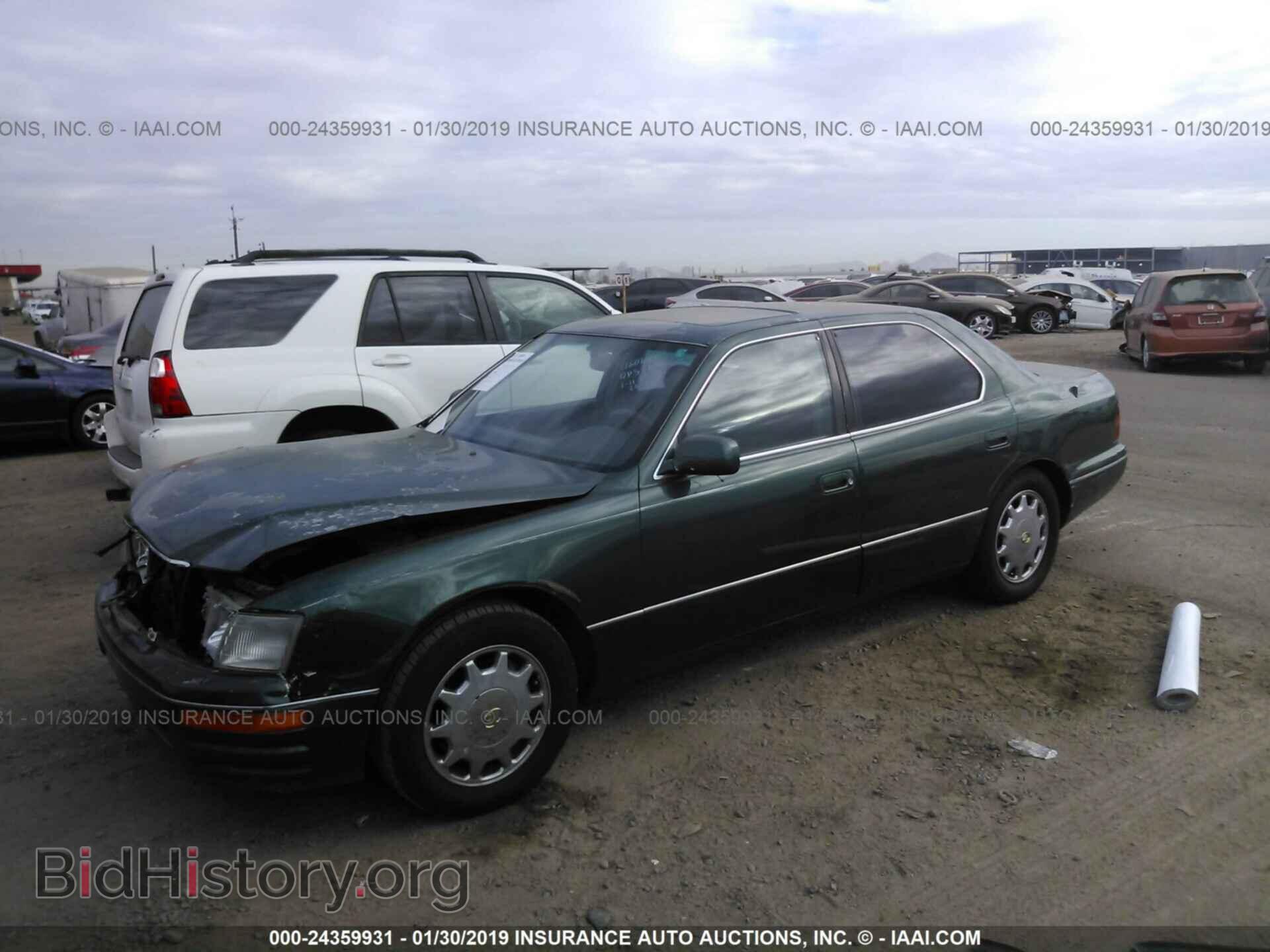 1996 LEXUS LS - VIN: JT8BH22F9T0049134 - Фото 2