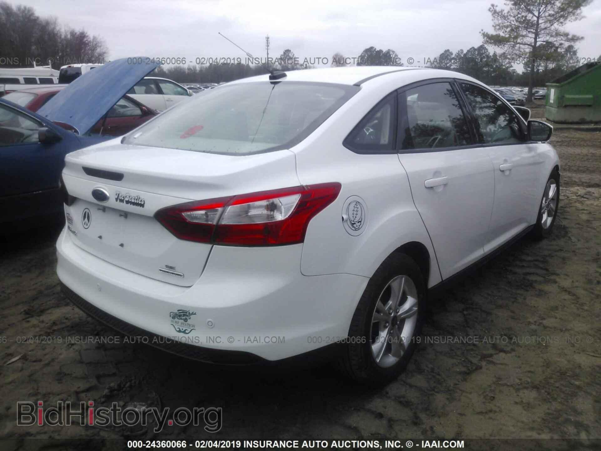 2013 FORD FOCUS - VIN: 1FADP3F23DL309575 - Фото 4