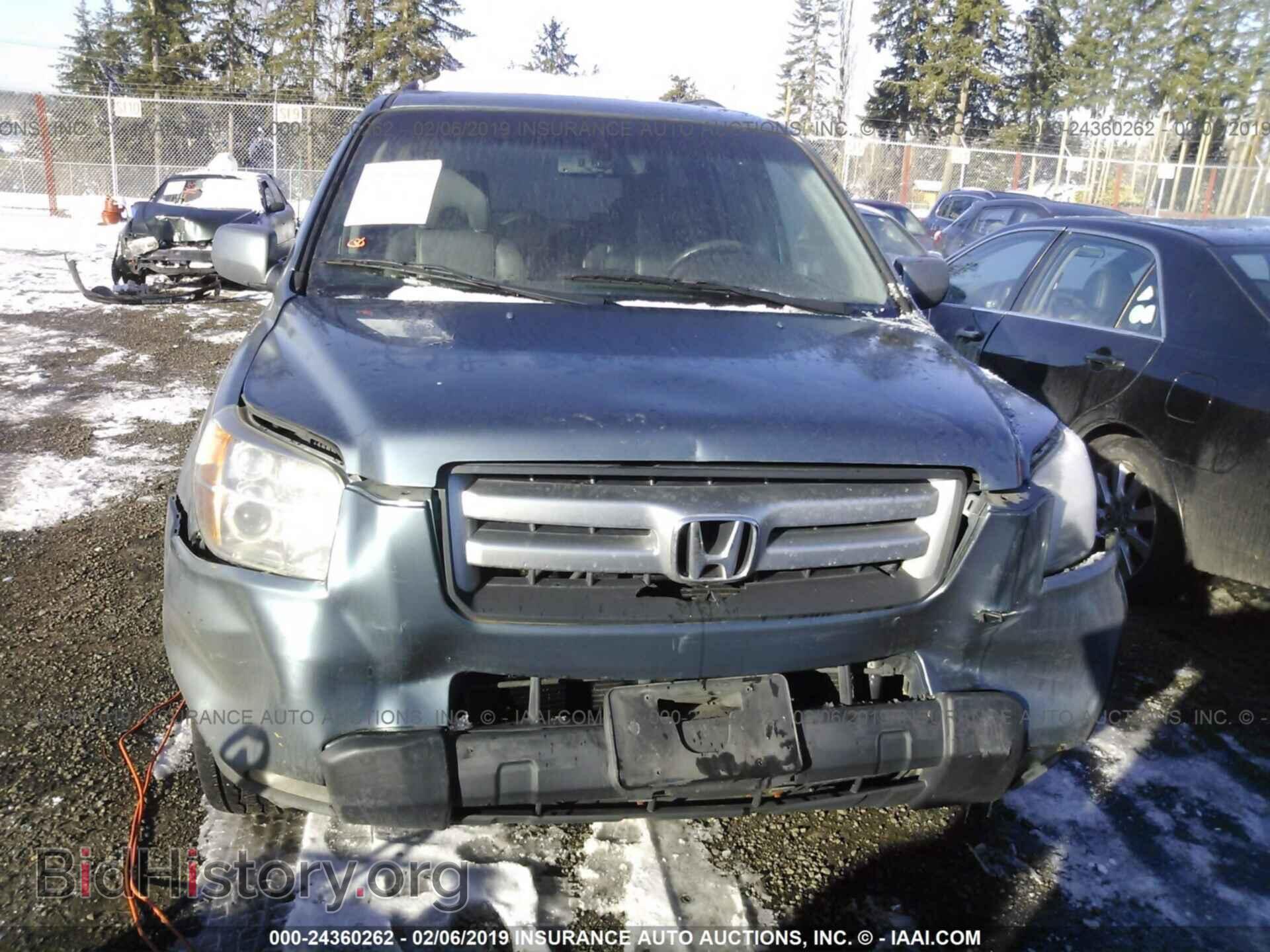 2006 HONDA PILOT - VIN: 2HKYF18676H551036 - Фото 6