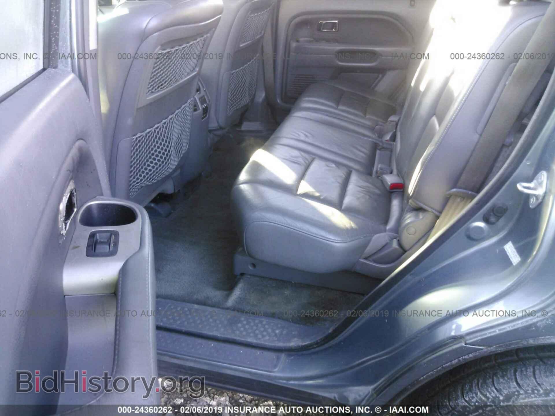 2006 HONDA PILOT - VIN: 2HKYF18676H551036 - Фото 8