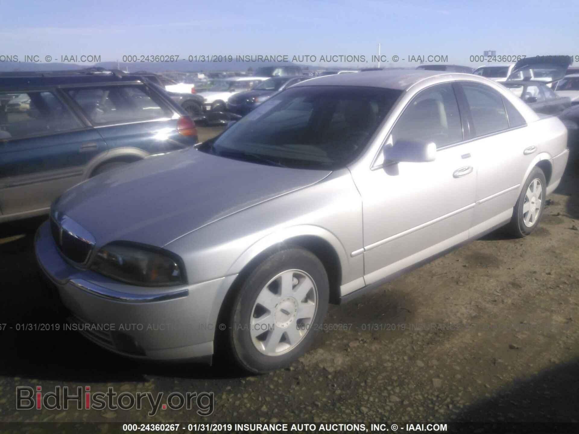 2003 LINCOLN LS - VIN: 1LNHM86S43Y696121 - Фото 2