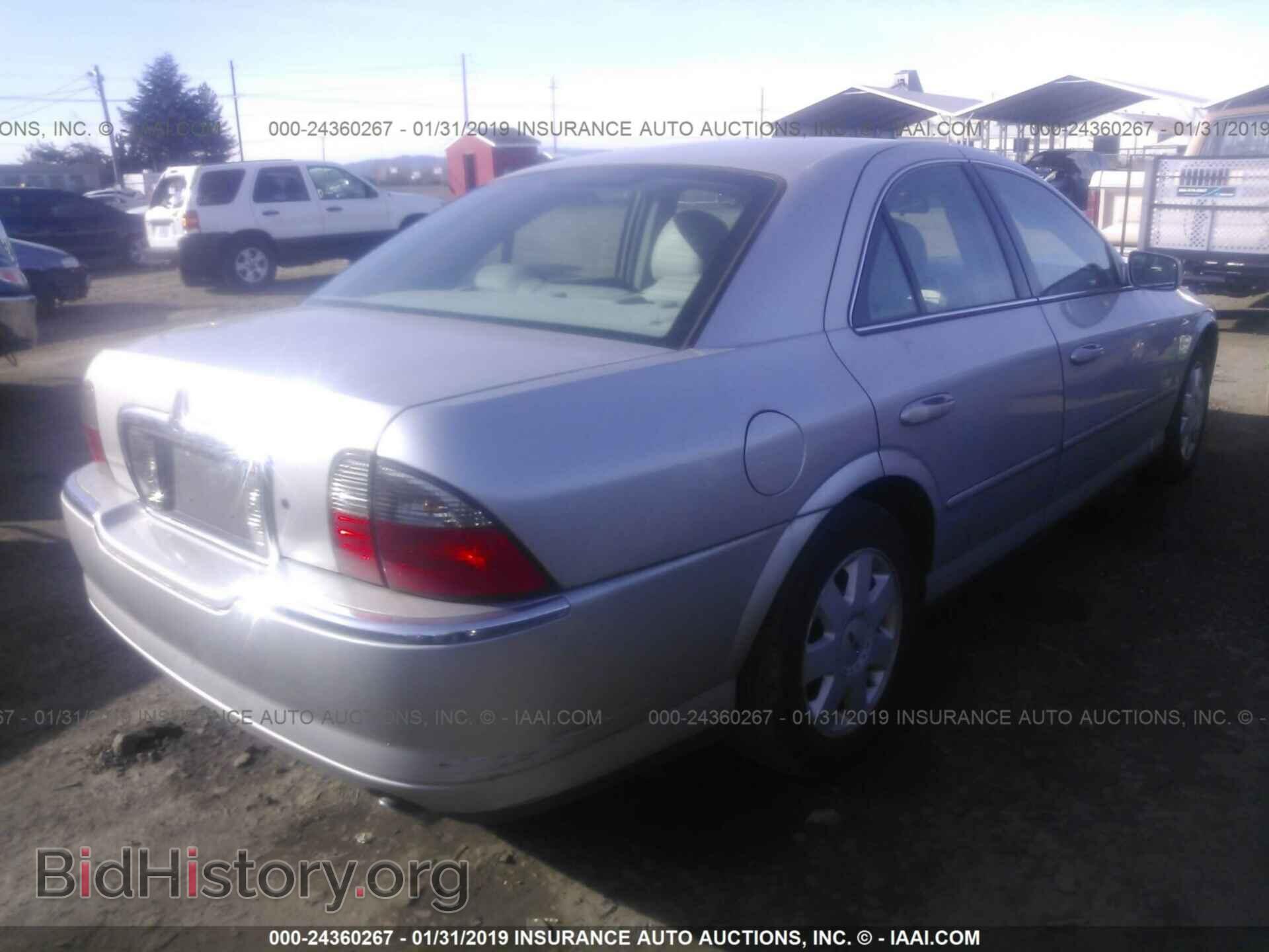 2003 LINCOLN LS - VIN: 1LNHM86S43Y696121 - Фото 4
