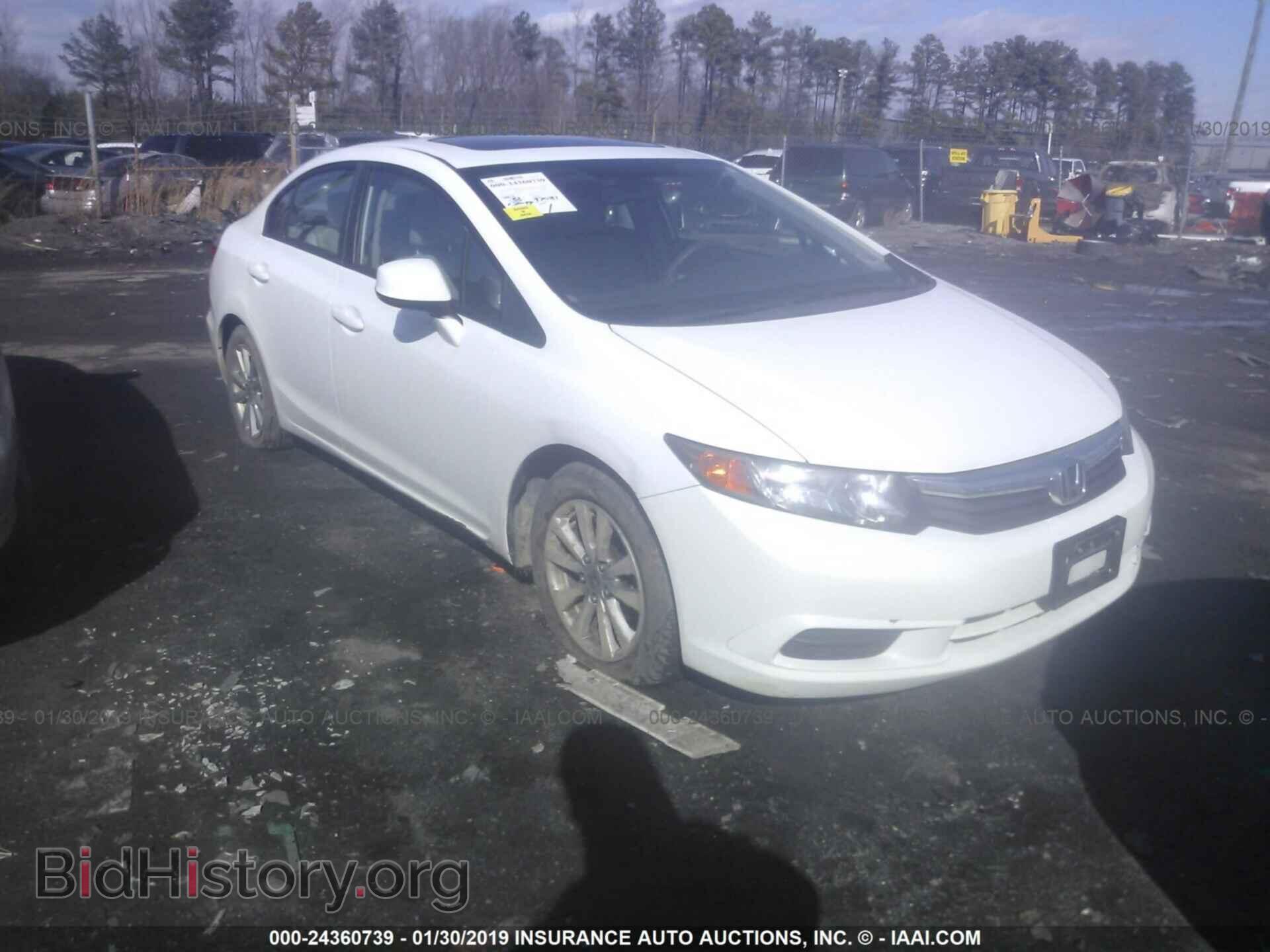 Фотография 19XFB2F87CE370953 - HONDA CIVIC 2012