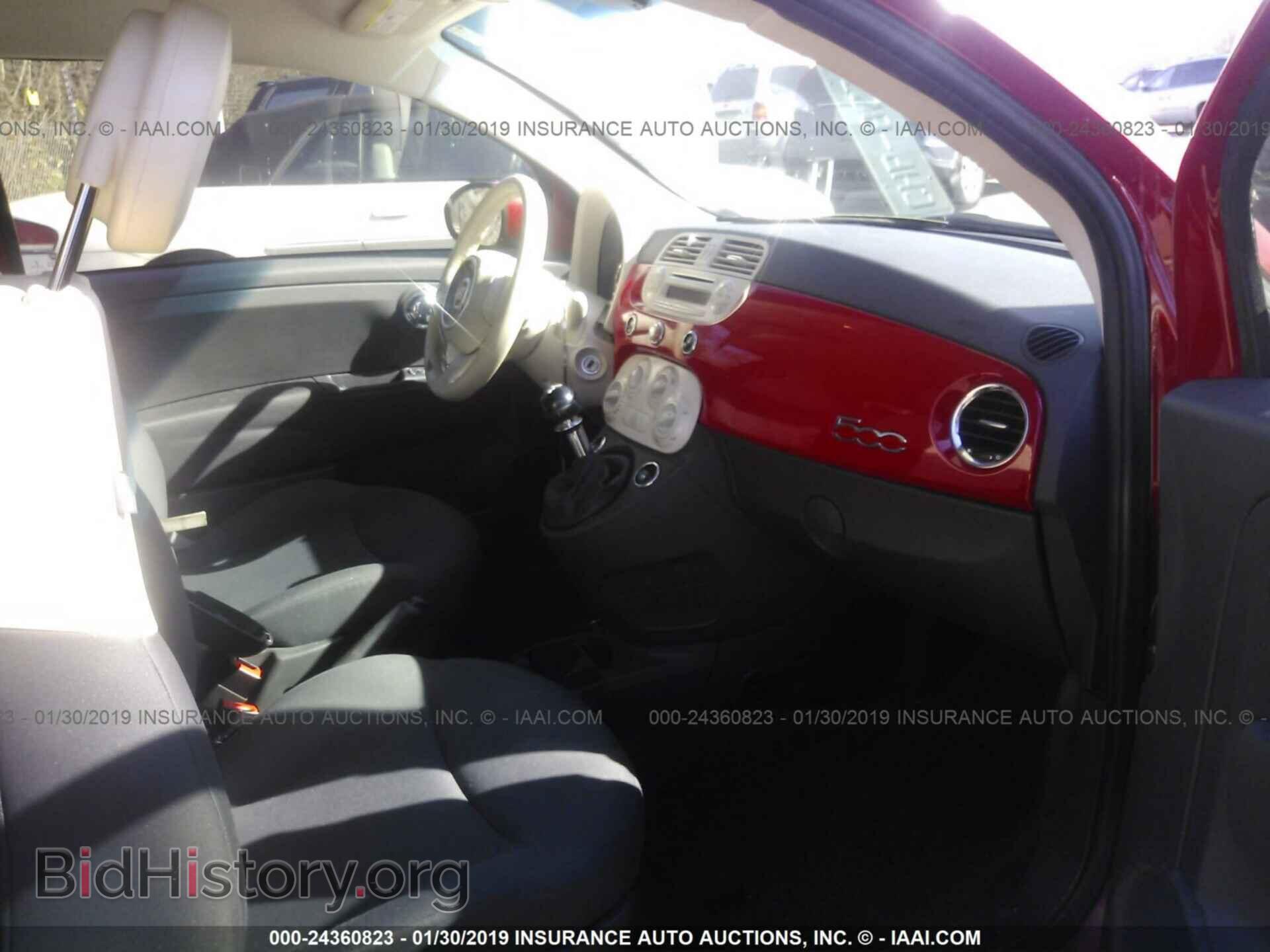 2014 FIAT 500 - VIN: 3C3CFFAR8ET252962 - Фото 5
