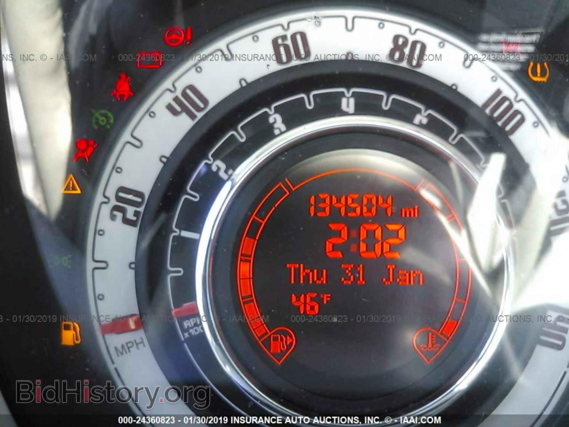2014 FIAT 500 - VIN: 3C3CFFAR8ET252962 - Фото 7