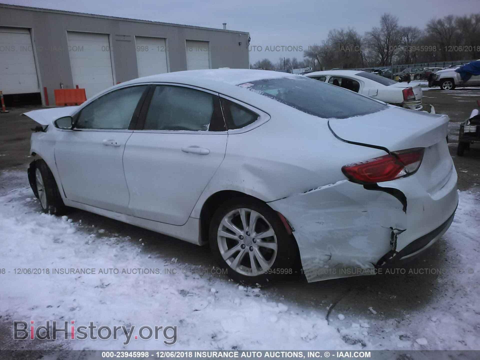 2015 CHRYSLER 200 - VIN: 1C3CCCAB2FN726545 - Photo 3