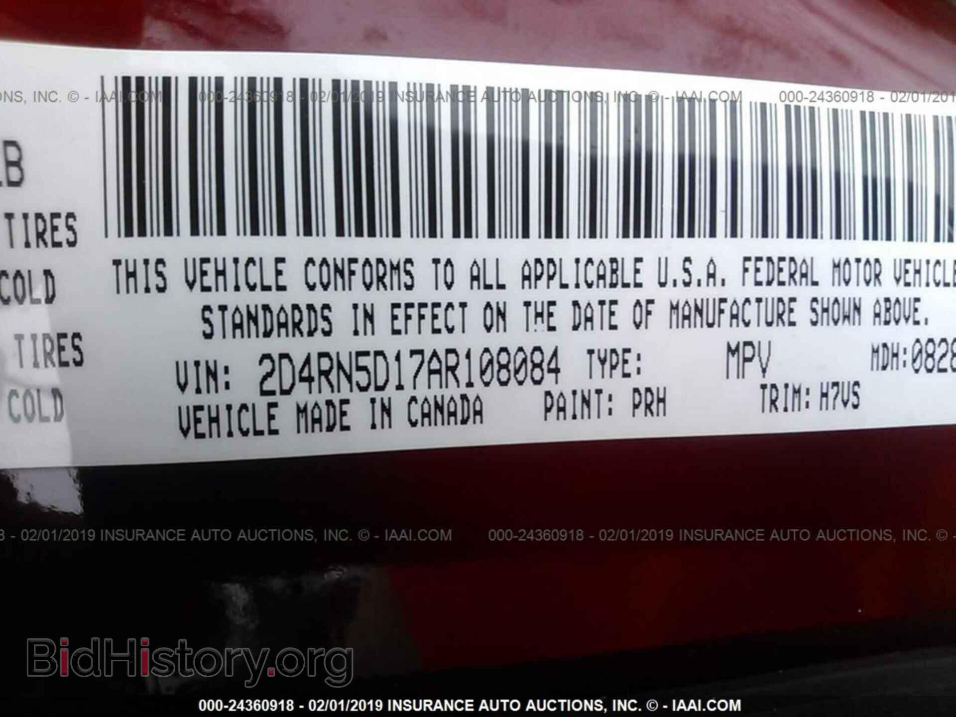 2010 DODGE GRAND CARAVAN - VIN: 2D4RN5D17AR108084 - Фото 9