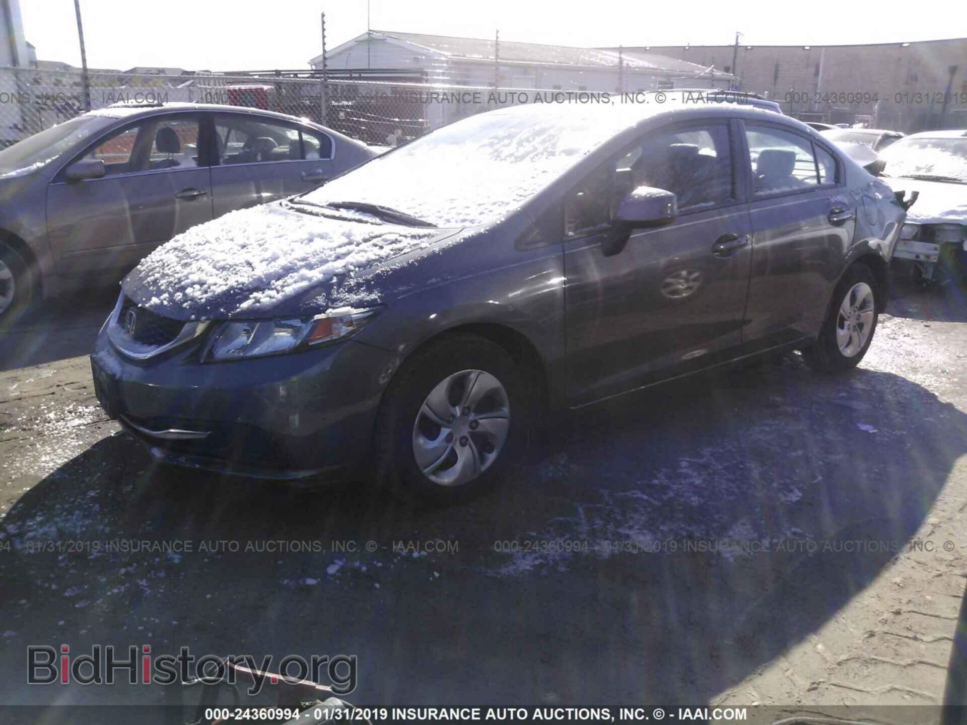 2013 HONDA CIVIC - VIN: 19XFB2F59DE249638 - Фото 2
