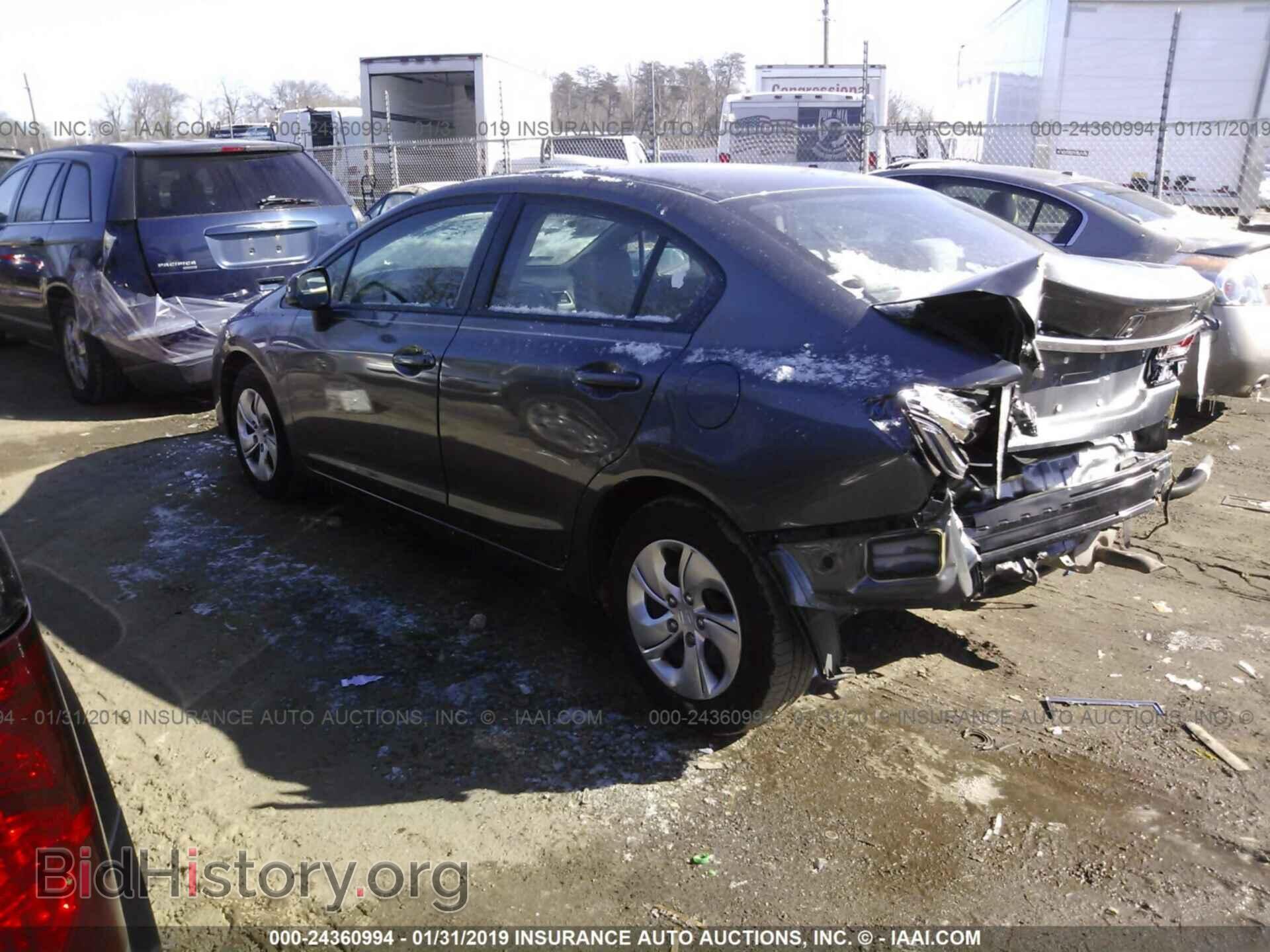 2013 HONDA CIVIC - VIN: 19XFB2F59DE249638 - Фото 3