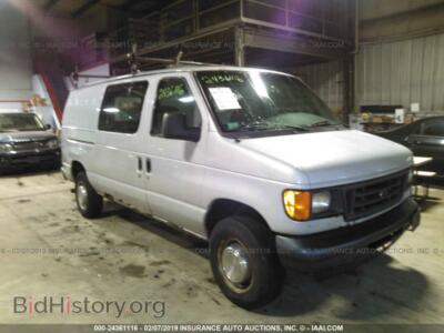 2007 Ford ECONOLINE, серый — VIN 1FTNE24L07DB41404, IAAI