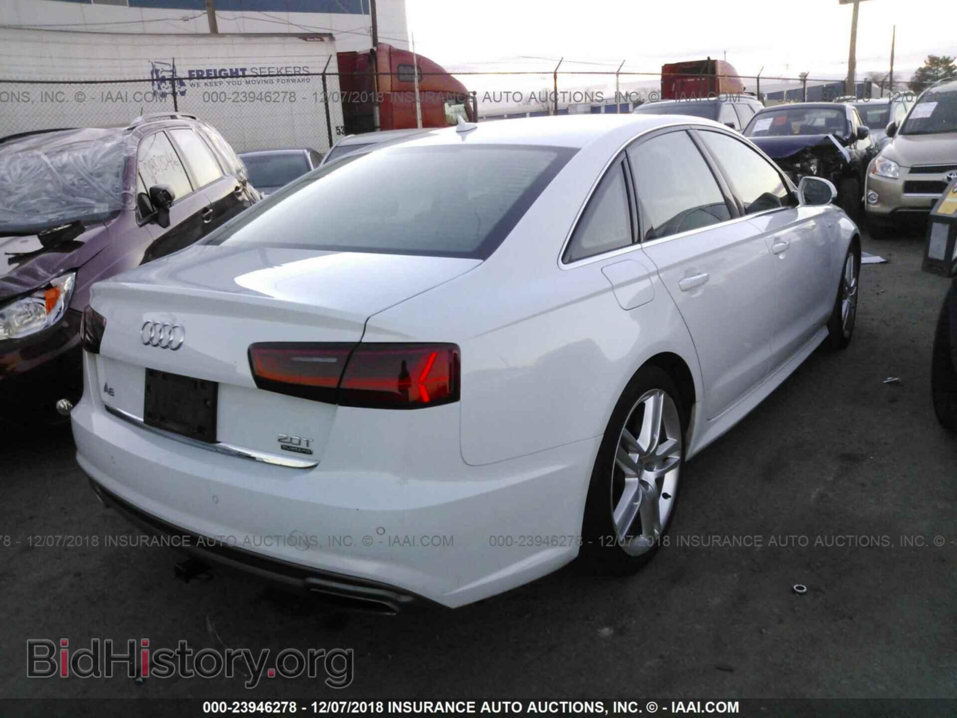 2016 AUDI A6 - VIN: WAUGFAFC7GN062817 - Фото 4