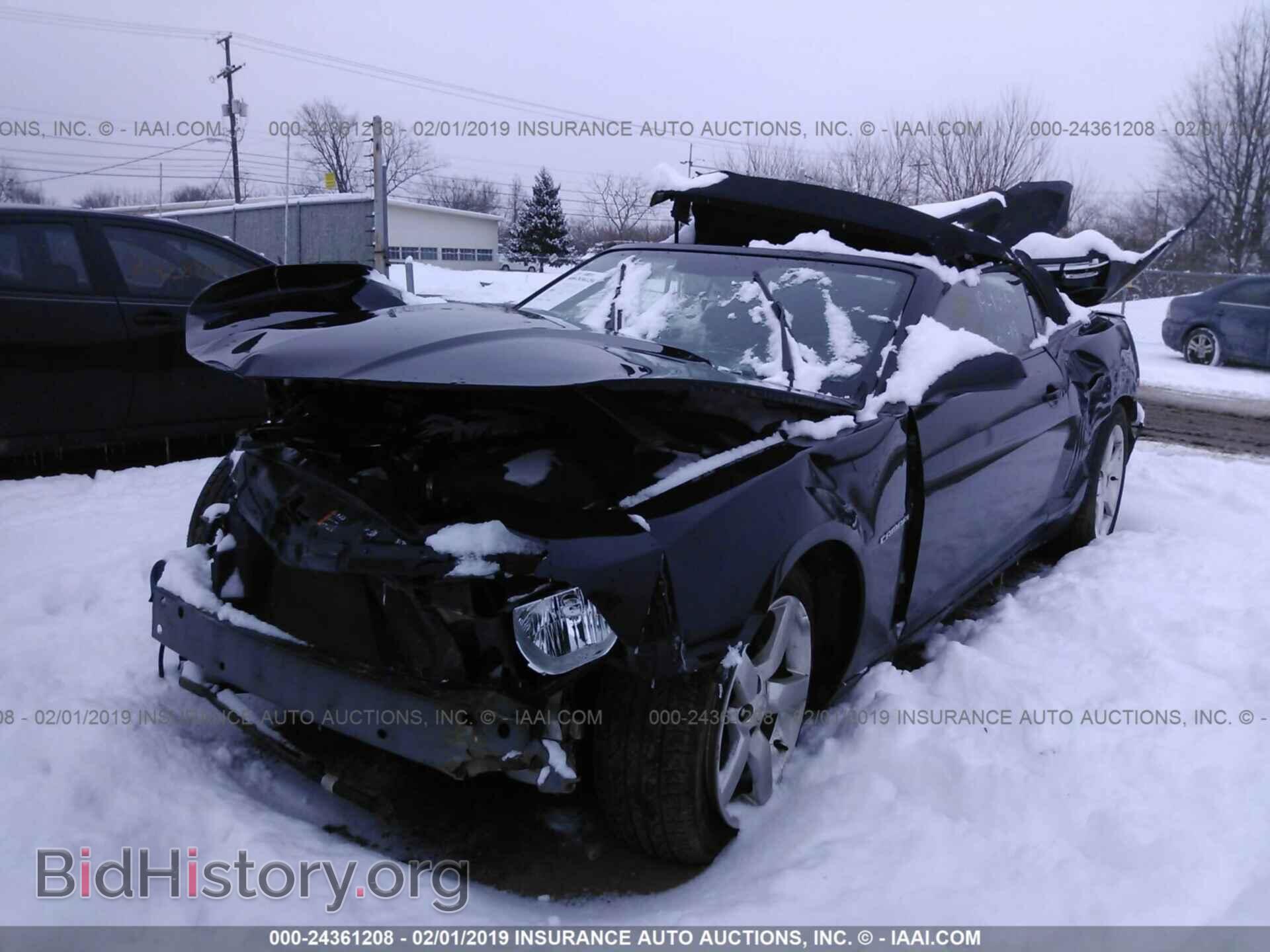 2013 CHEVROLET CAMARO - VIN: 2G1FB3D3XD9179971 - Фото 2