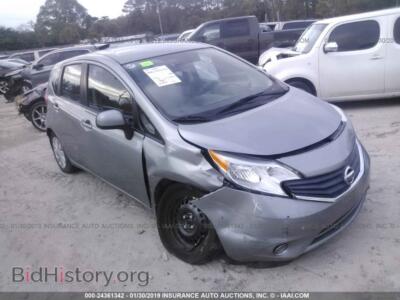 2014 Nissan VERSA NOTE, серый — VIN 3N1CE2CP2EL398795, IAAI