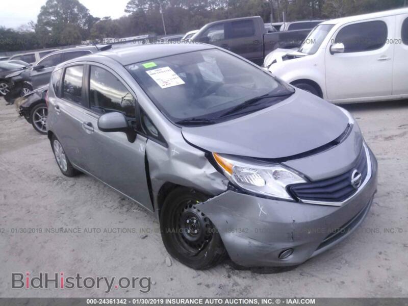 2014 Nissan VERSA NOTE (VIN 3N1CE2CP2EL398795) — photo 1 of 10, IAAI, damage: suspension