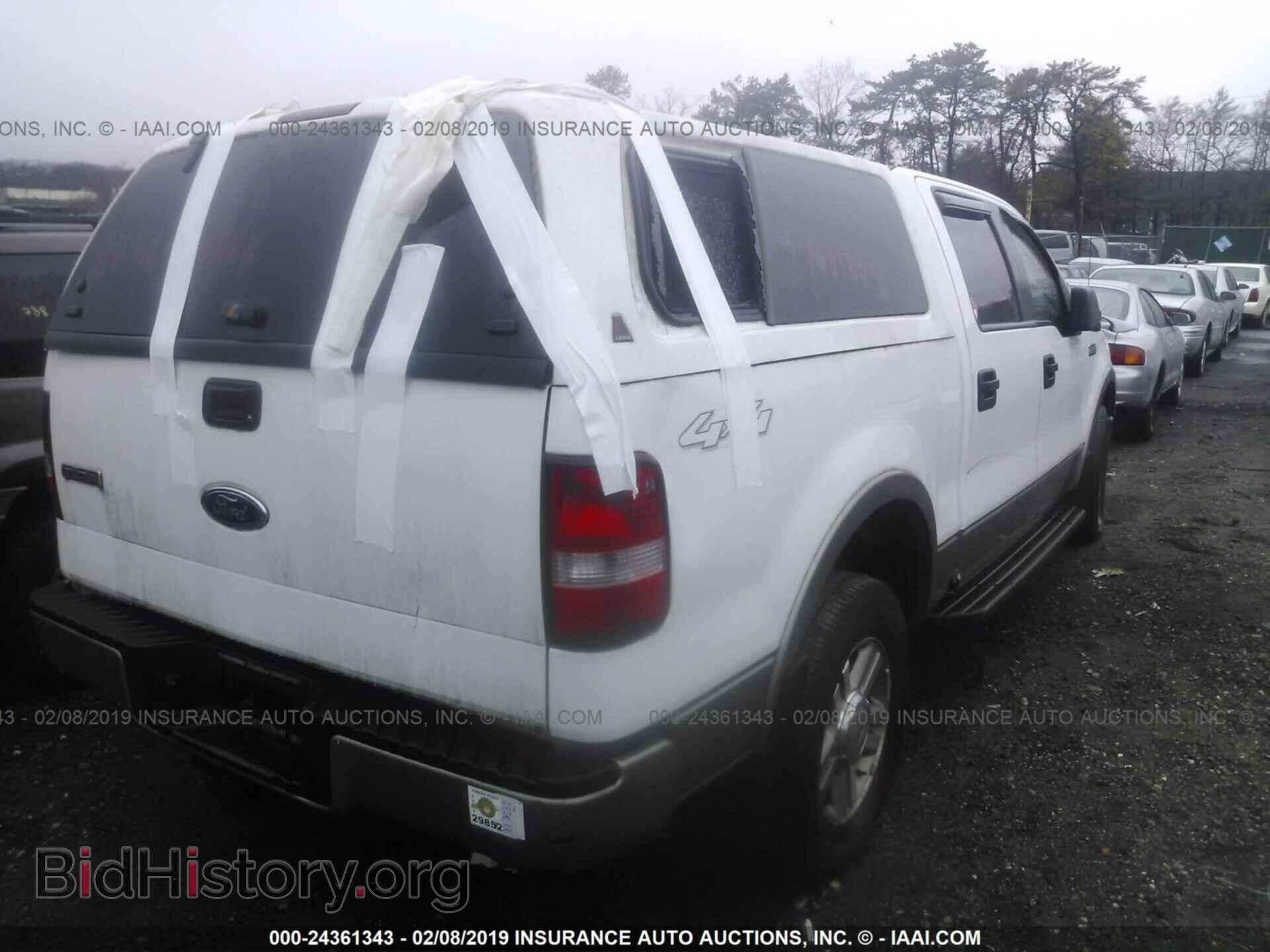 2005 FORD F150 - VIN: 1FTPW14535FA96140 - Фото 4