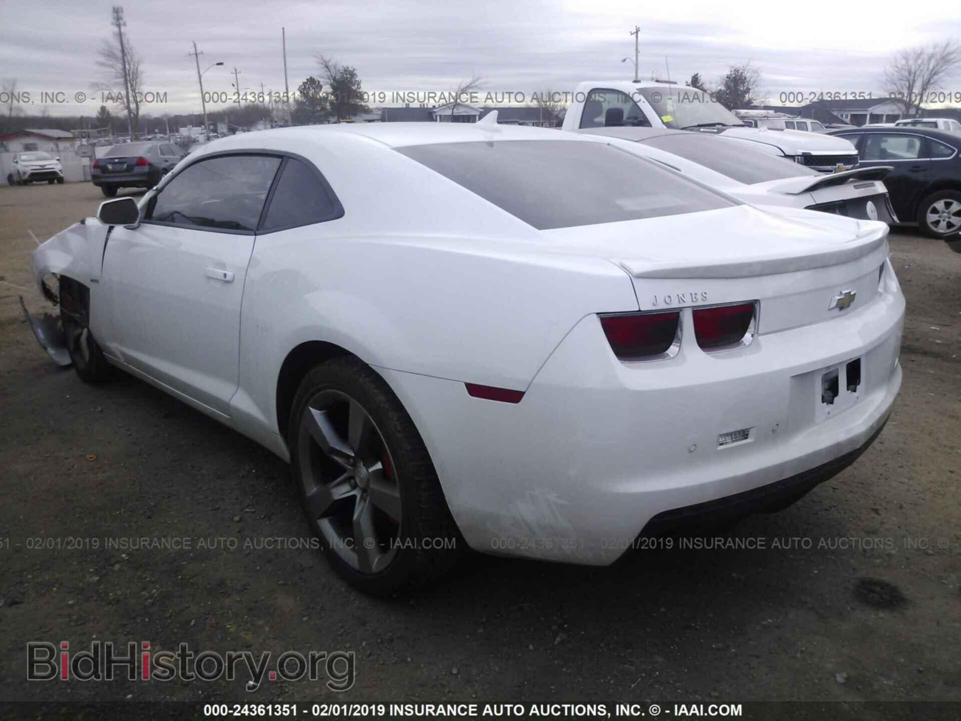 2012 CHEVROLET CAMARO - VIN: 2G1FB1E39C9207406 - Фото 3