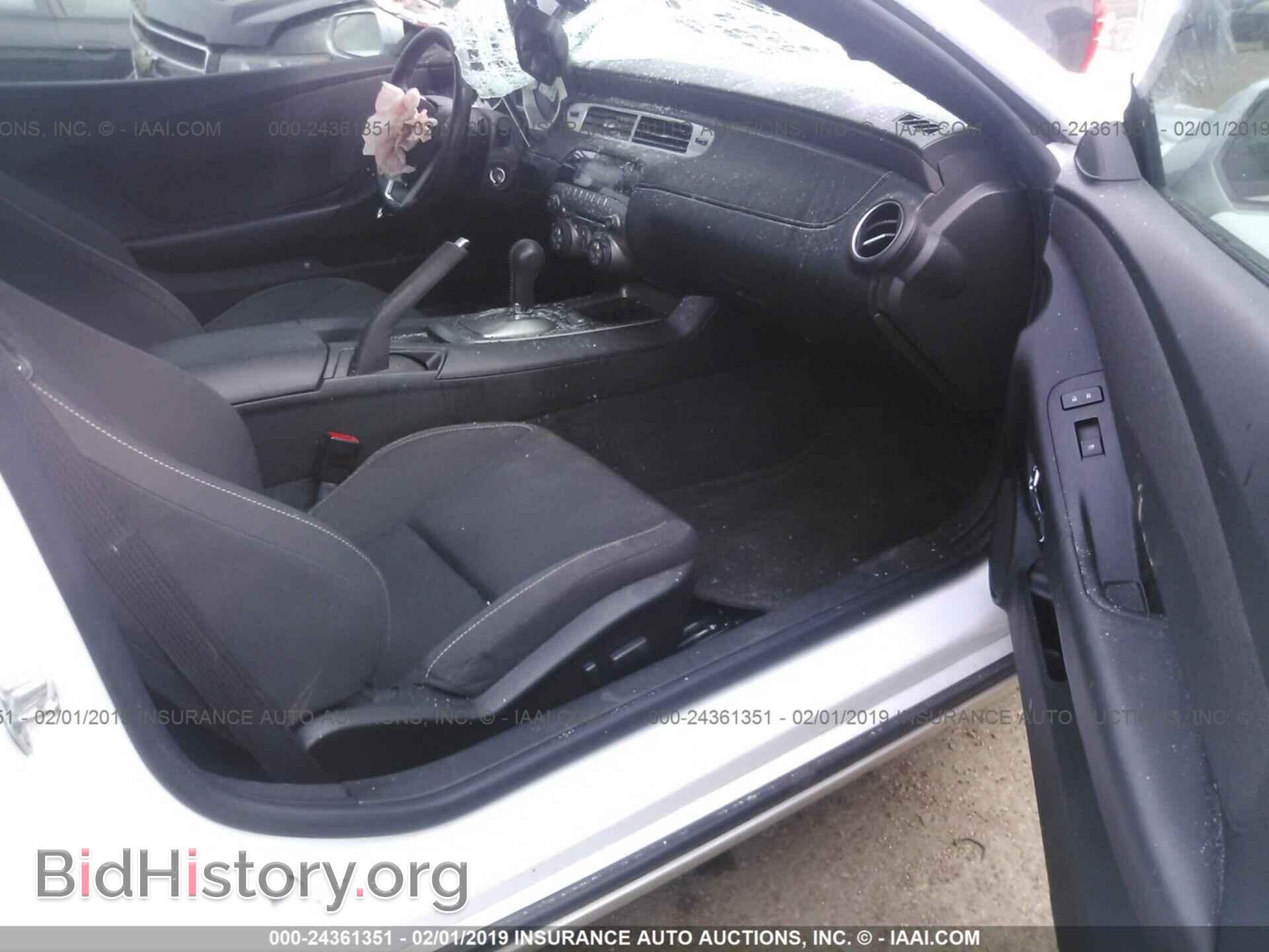 2012 CHEVROLET CAMARO - VIN: 2G1FB1E39C9207406 - Фото 5