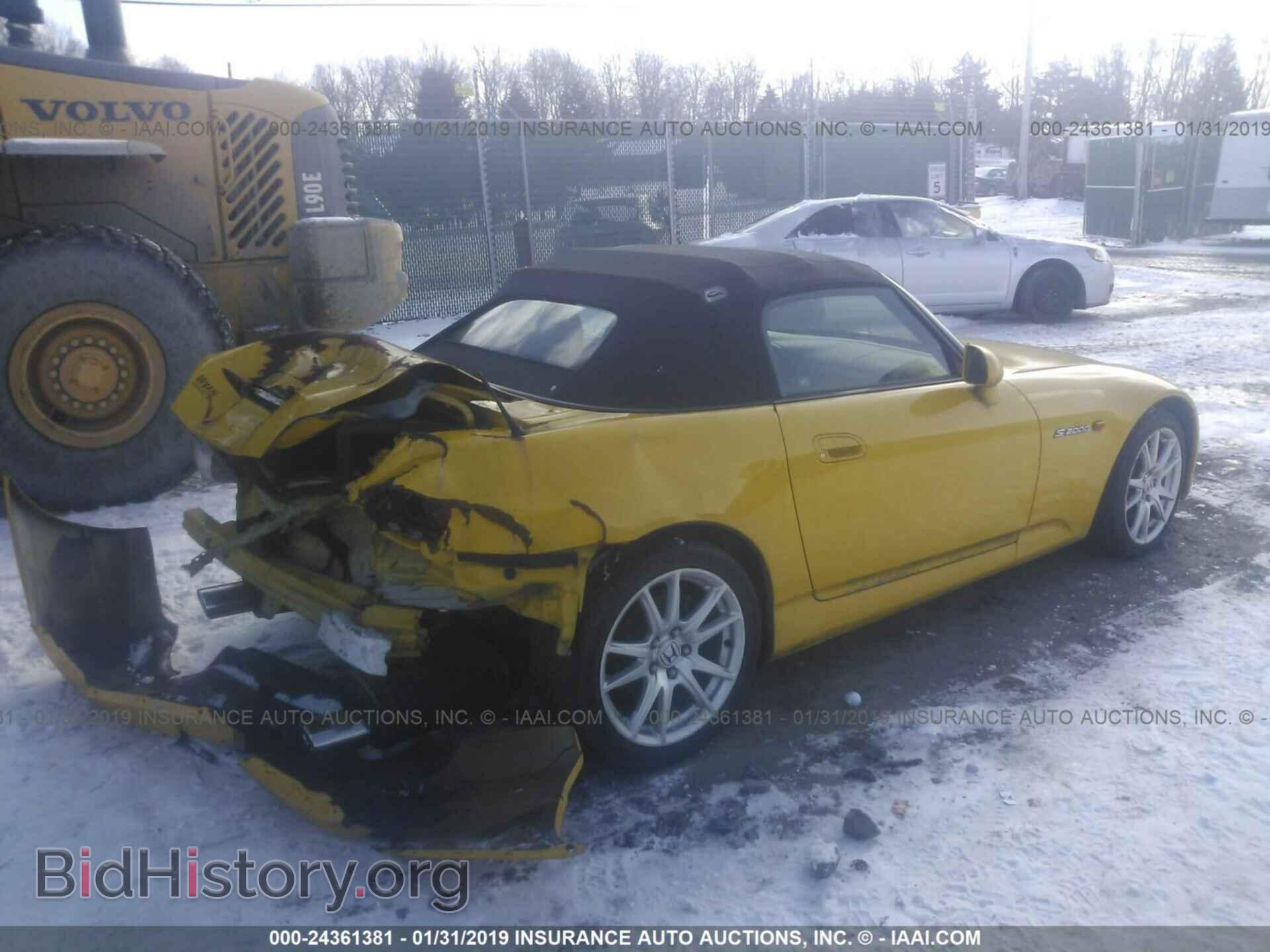 2004 HONDA S2000 - VIN: JHMAP21484T005415 - Фото 4