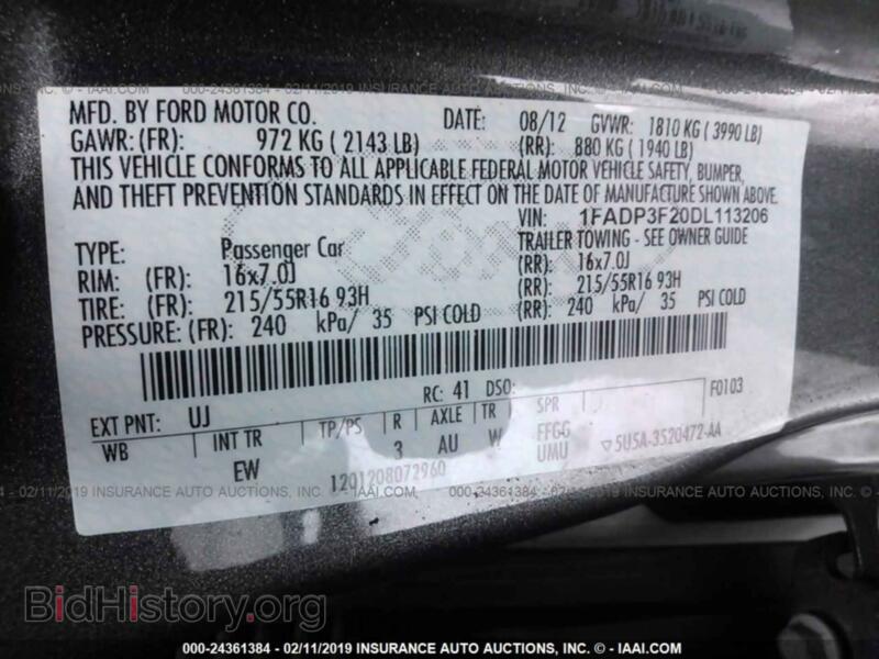2013 Ford FOCUS (VIN 1FADP3F20DL113206) — фото 9 из 10