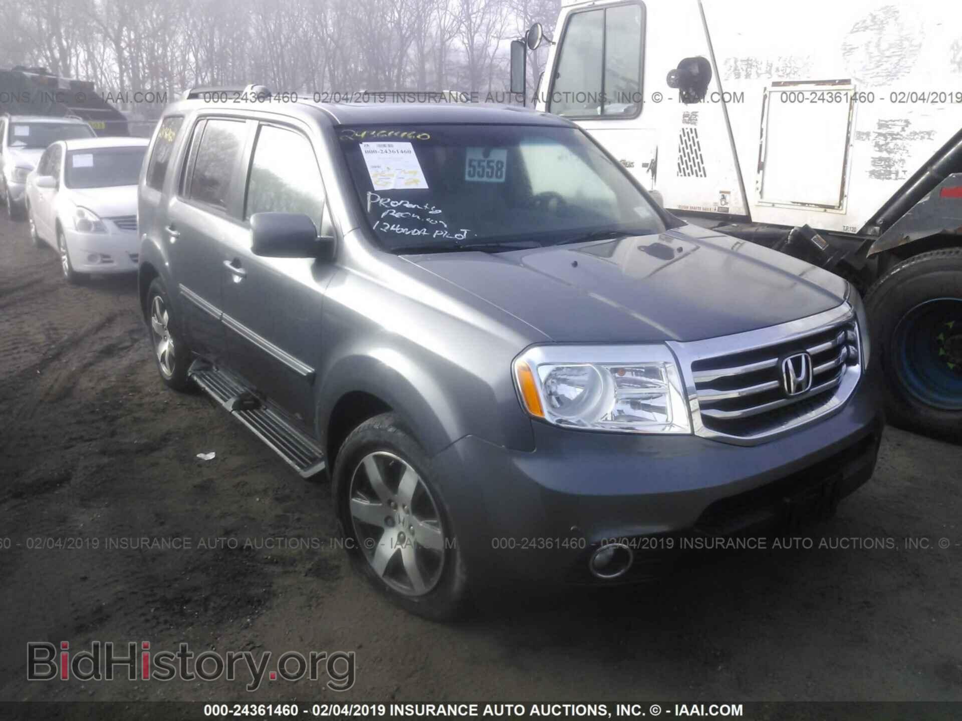Photo 5FNYF4H93CB056760 - HONDA PILOT 2012