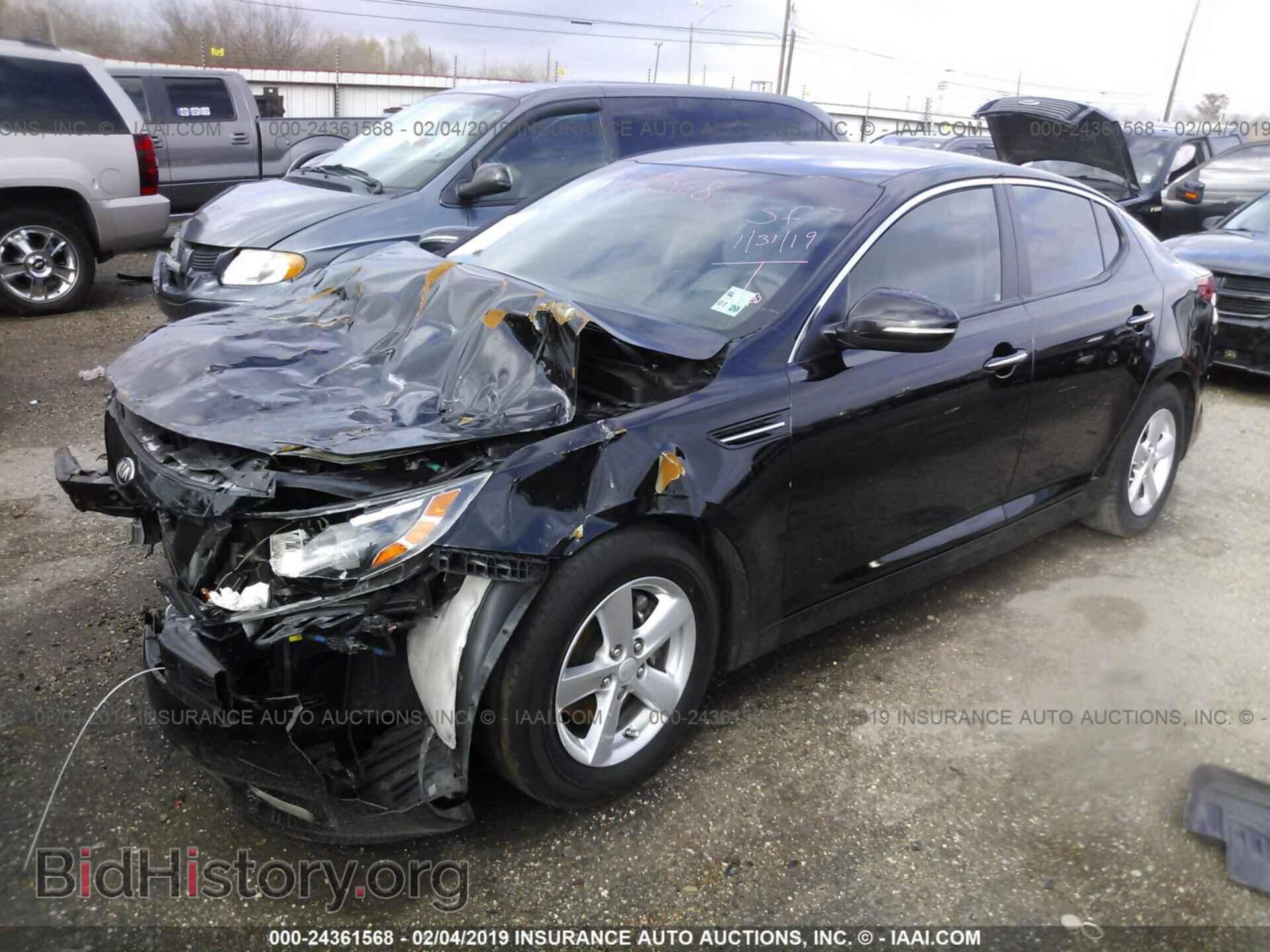 2015 KIA OPTIMA - VIN: KNAGM4A79F5653232 - Photo 2