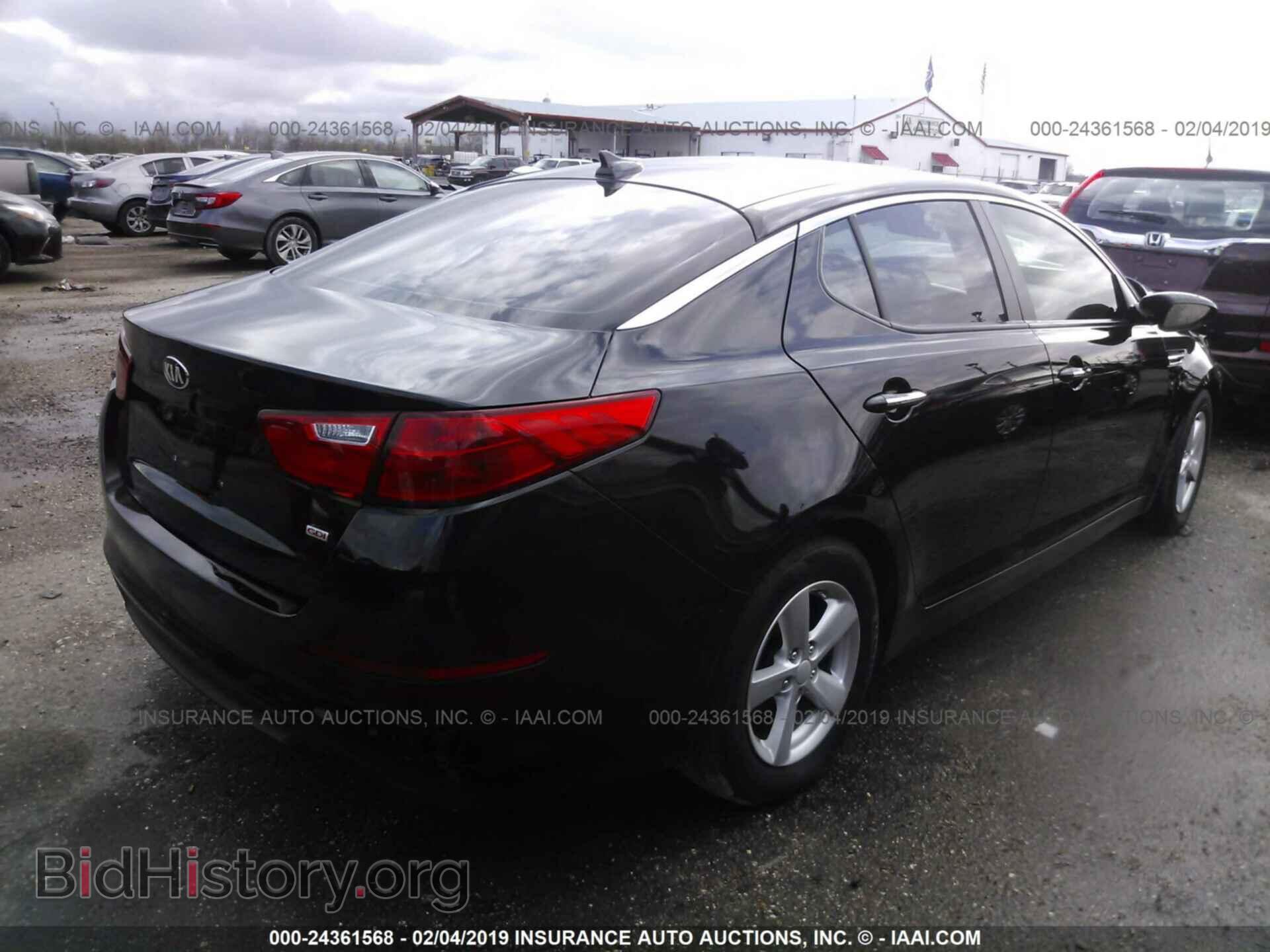 2015 KIA OPTIMA - VIN: KNAGM4A79F5653232 - Photo 4