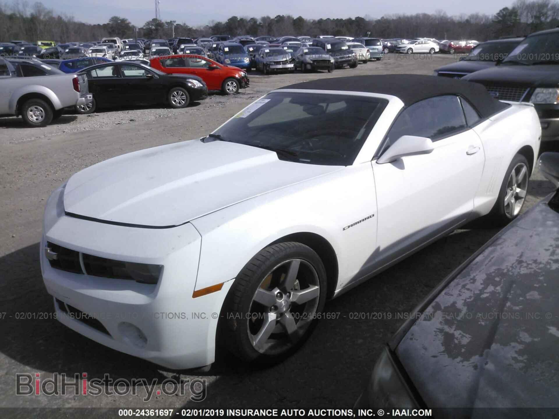 2012 CHEVROLET CAMARO - VIN: 2G1FC3D36C9150799 - Фото 2