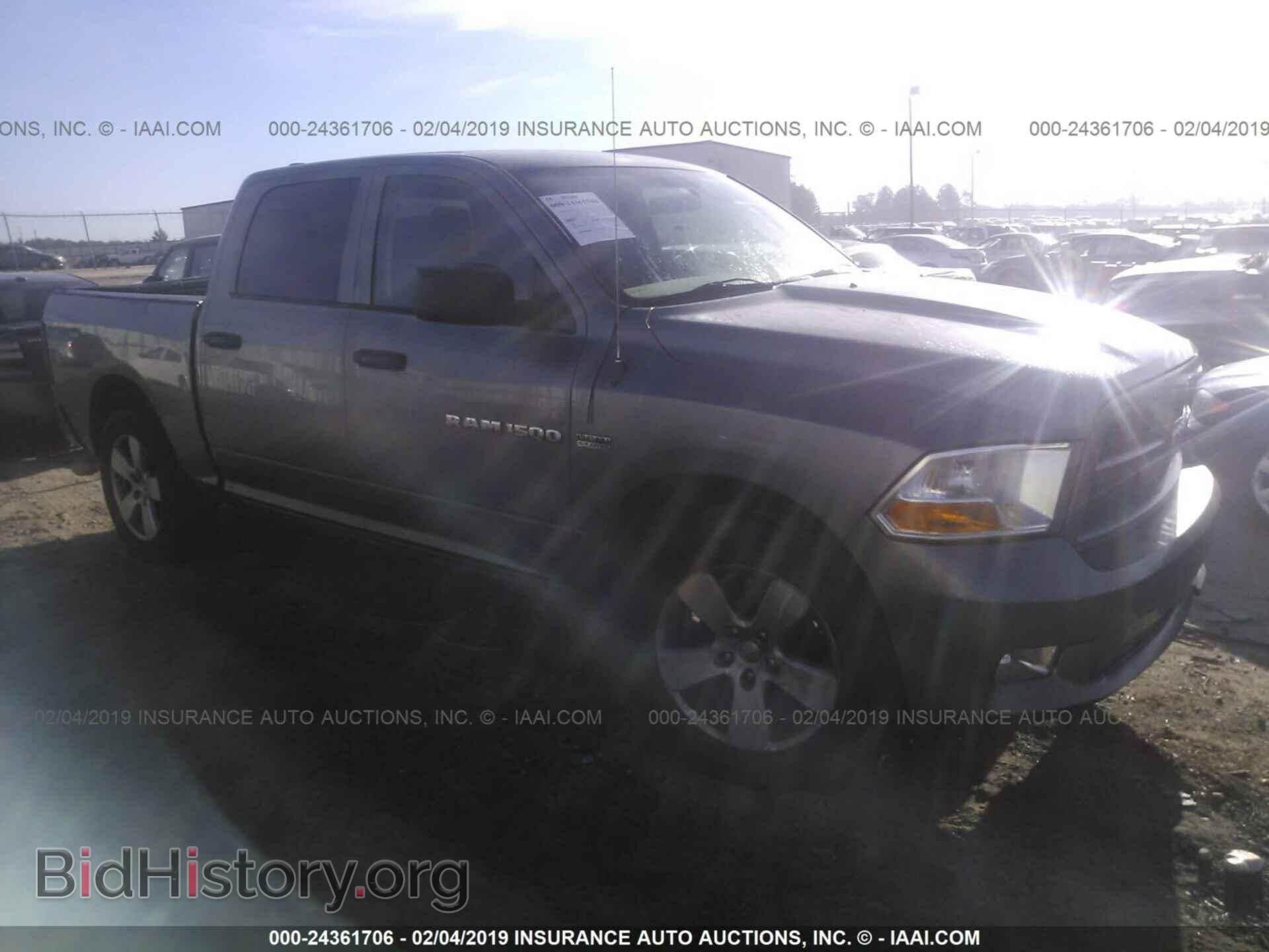 Фотография 1C6RD6KT7CS318817 - DODGE RAM 1500 2012