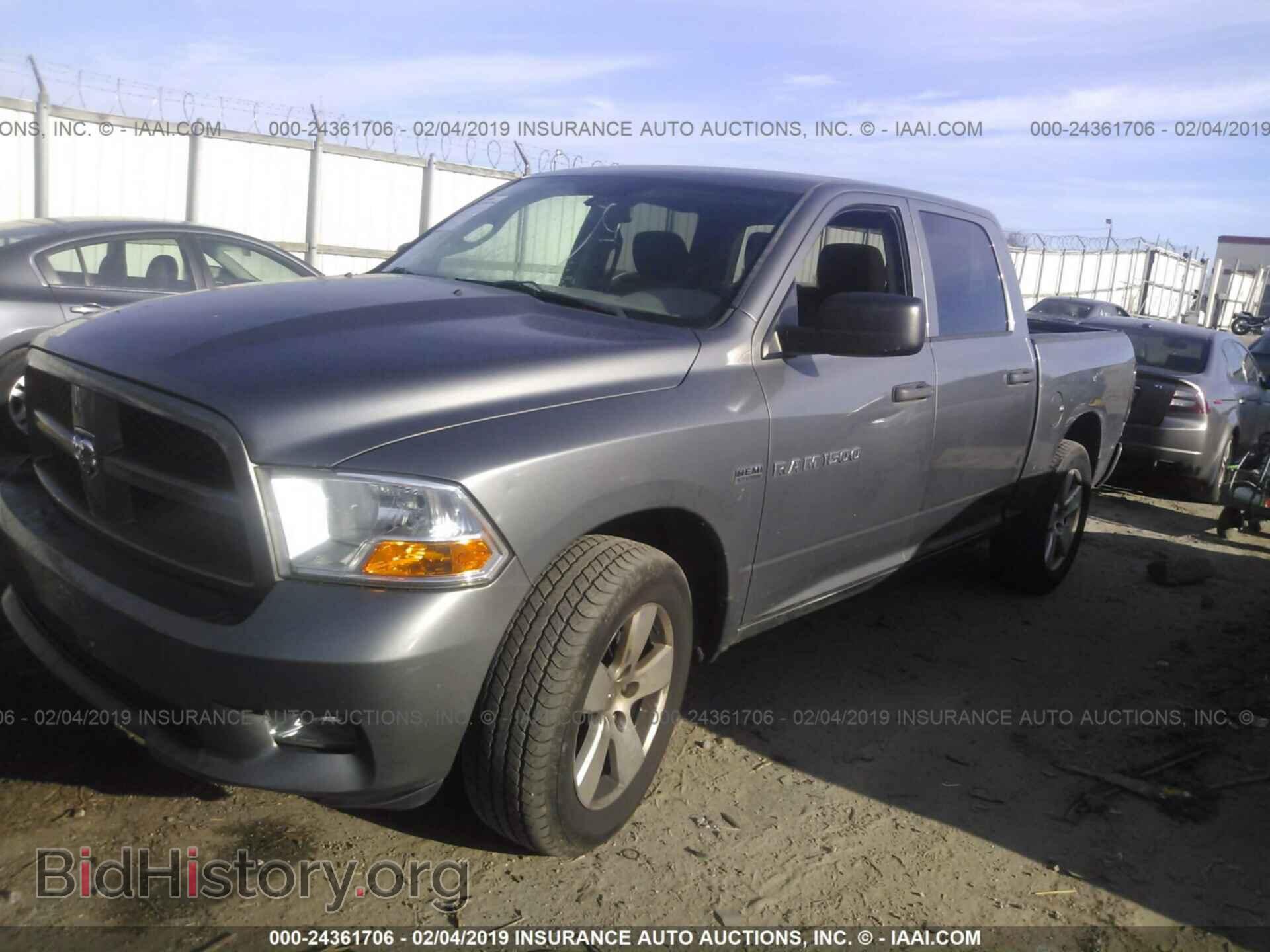 2012 DODGE RAM 1500 - VIN: 1C6RD6KT7CS318817 - Фото 2