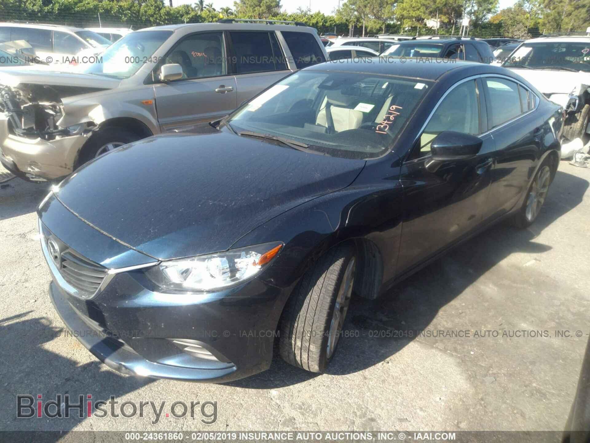 2017 MAZDA 6 - VIN: JM1GL1V59H1134219 - Фото 2