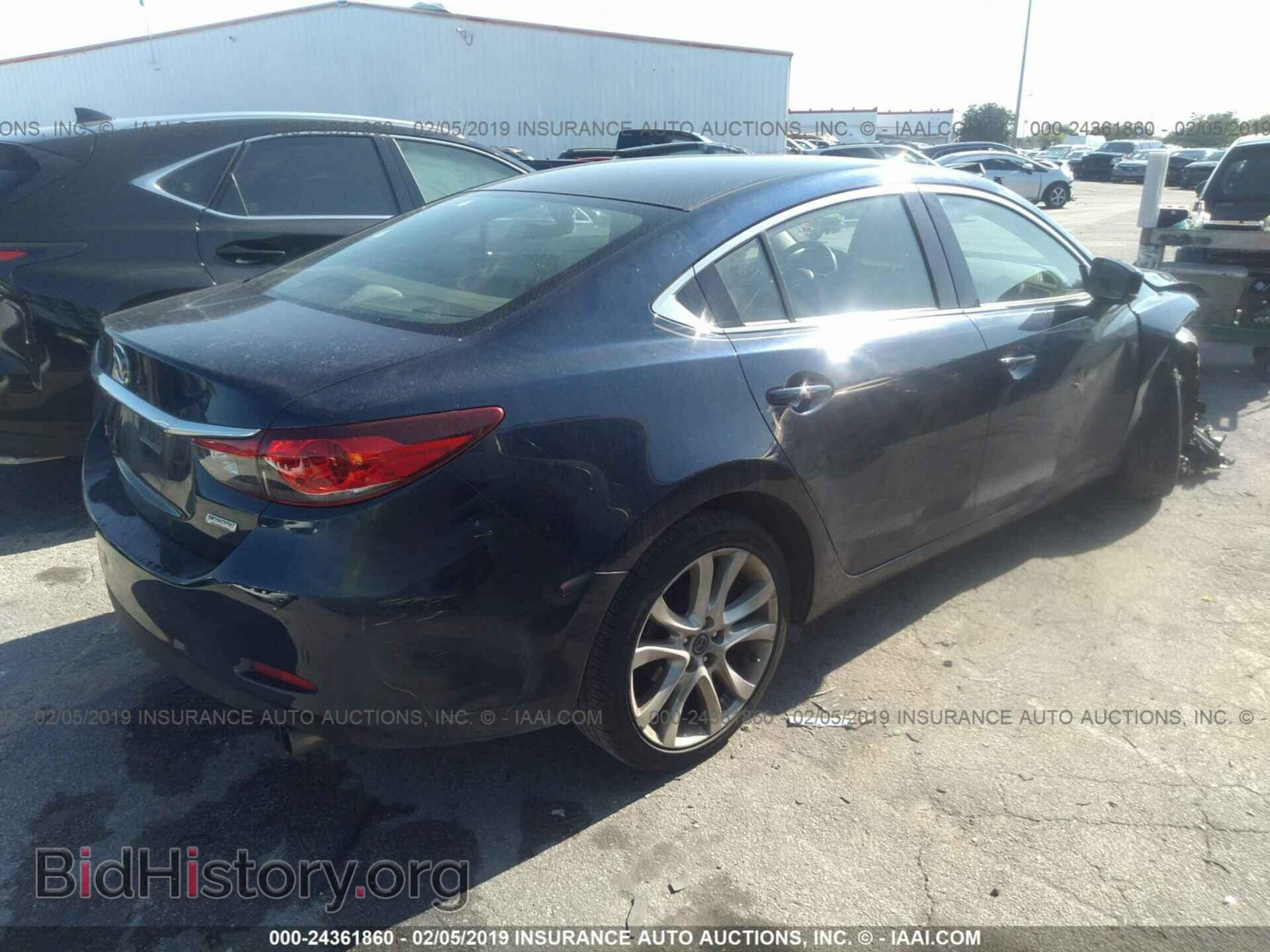 2017 MAZDA 6 - VIN: JM1GL1V59H1134219 - Фото 4