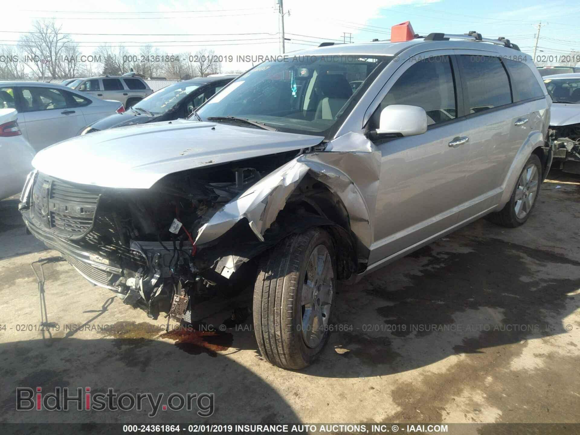 2009 DODGE JOURNEY - VIN: 3D4GH67V09T134232 - Фото 2