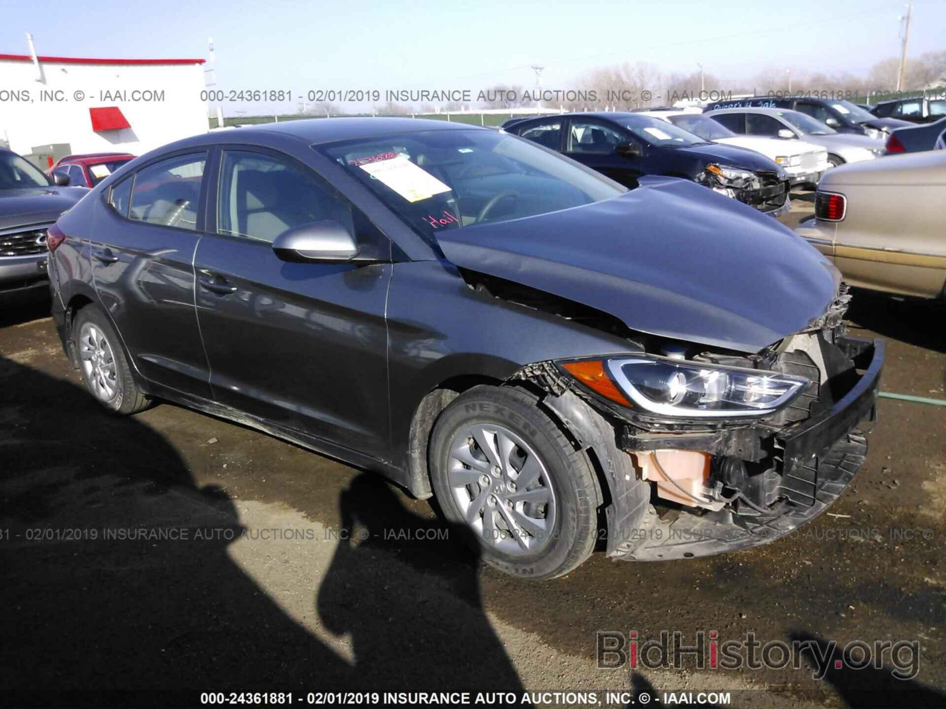 Photo KMHD74LF3JU449926 - HYUNDAI ELANTRA 2018