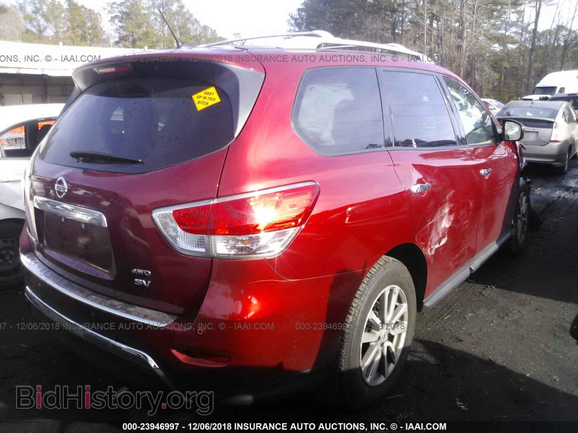 2015 NISSAN PATHFINDER - VIN: 5N1AR2MM5FC699373 - Фото 4