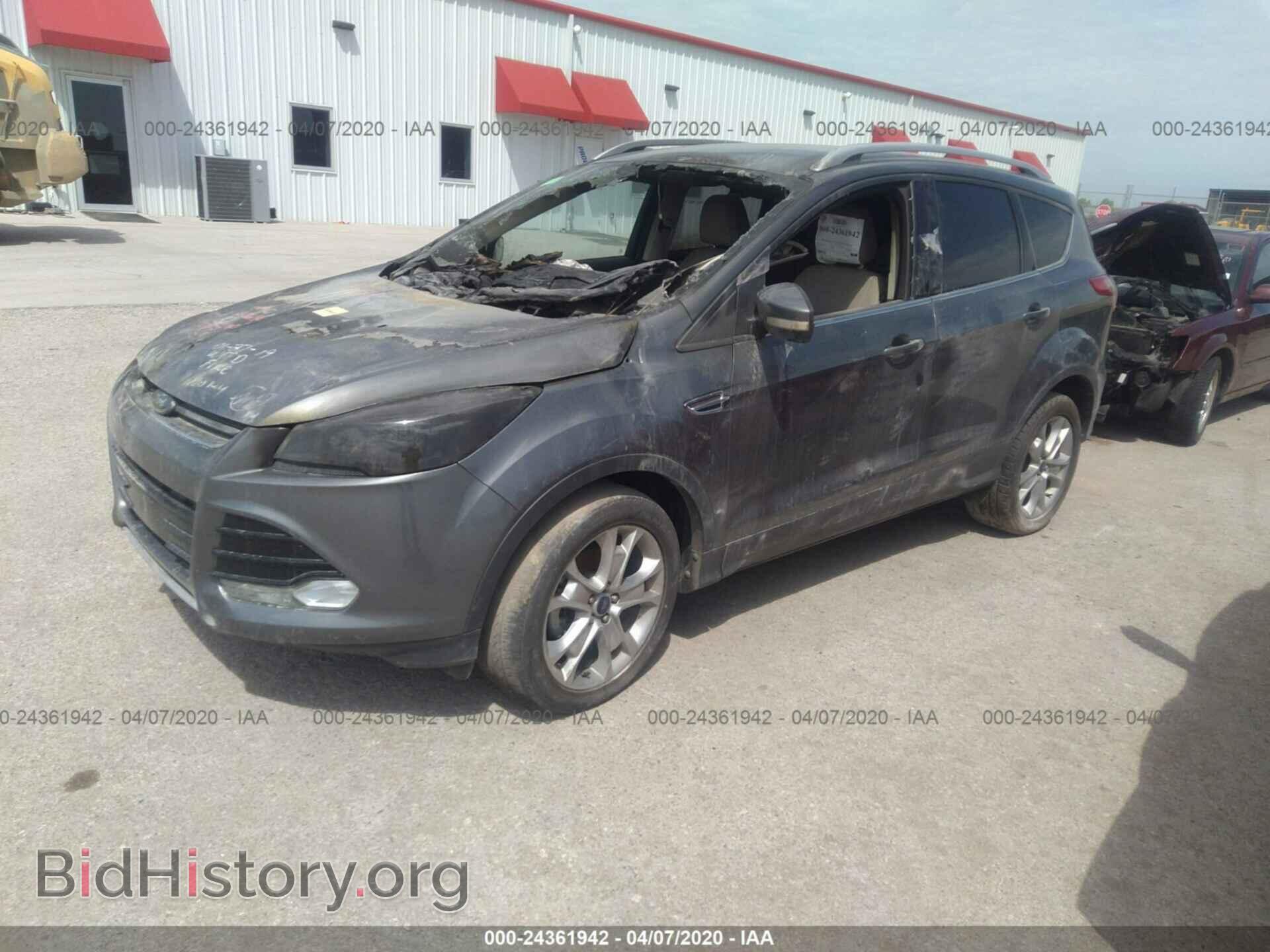 2014 FORD ESCAPE - VIN: 1FMCU0JXXEUC21114 - Фото 2
