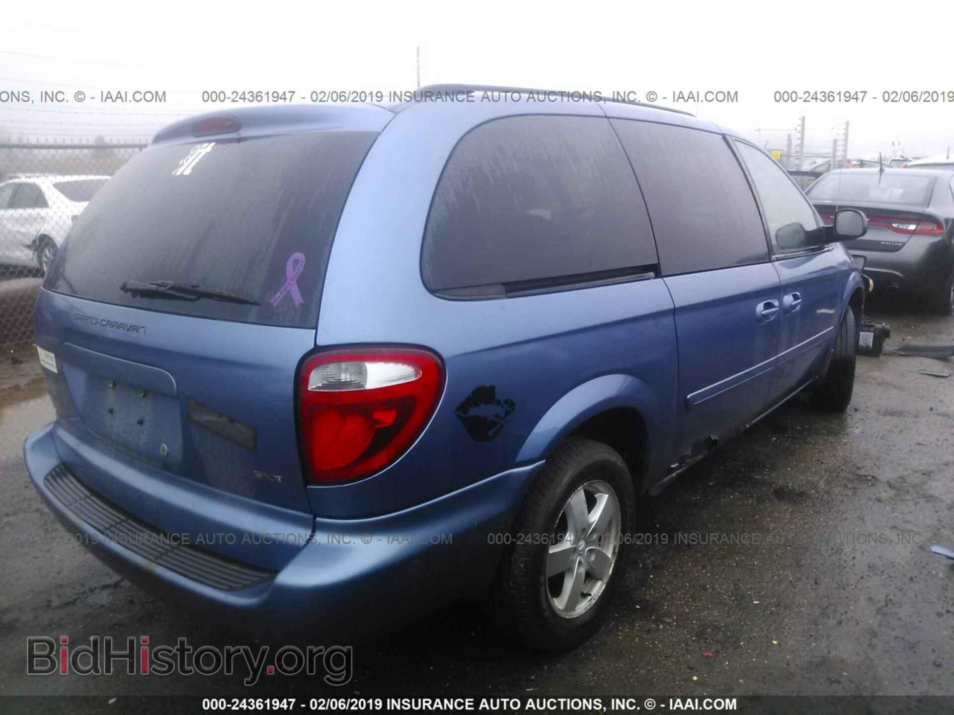 2007 DODGE GRAND CARAVAN - VIN: 2D4GP44L67R292293 - Фото 4