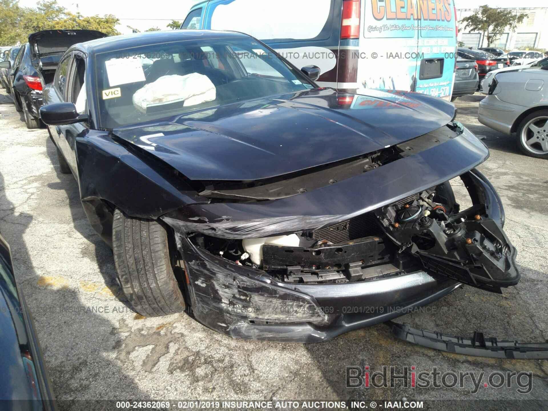 Photo 2C3CDXHG8GH250866 - DODGE CHARGER 2016
