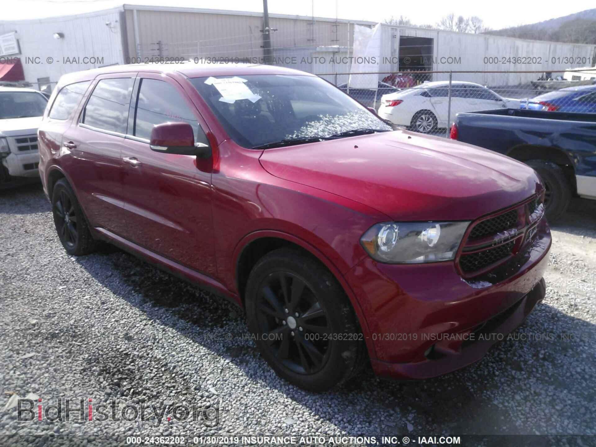 Photo 1C4SDHCT2CC285725 - DODGE DURANGO 2012
