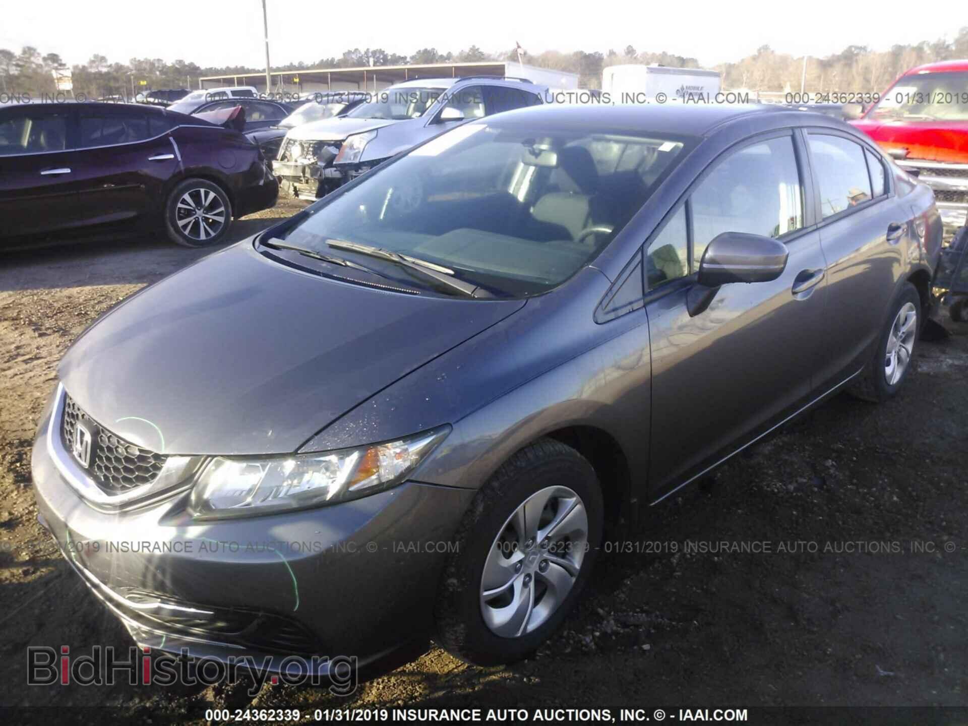 2014 HONDA CIVIC - VIN: 19XFB2F52EE000096 - Фото 2